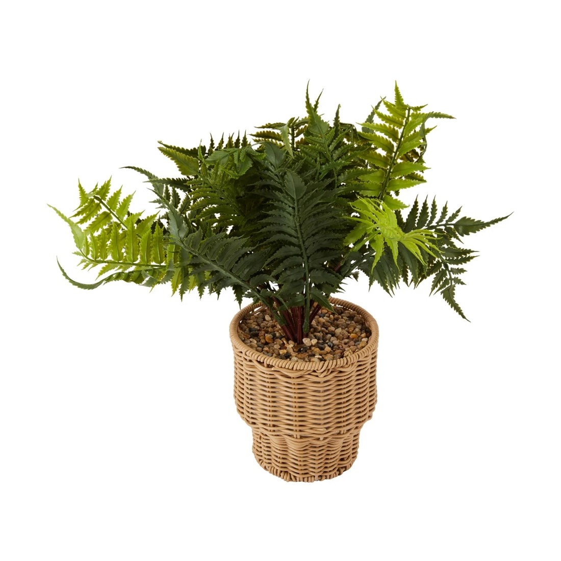 1 Artificial Fern in Pot, 1 of 3