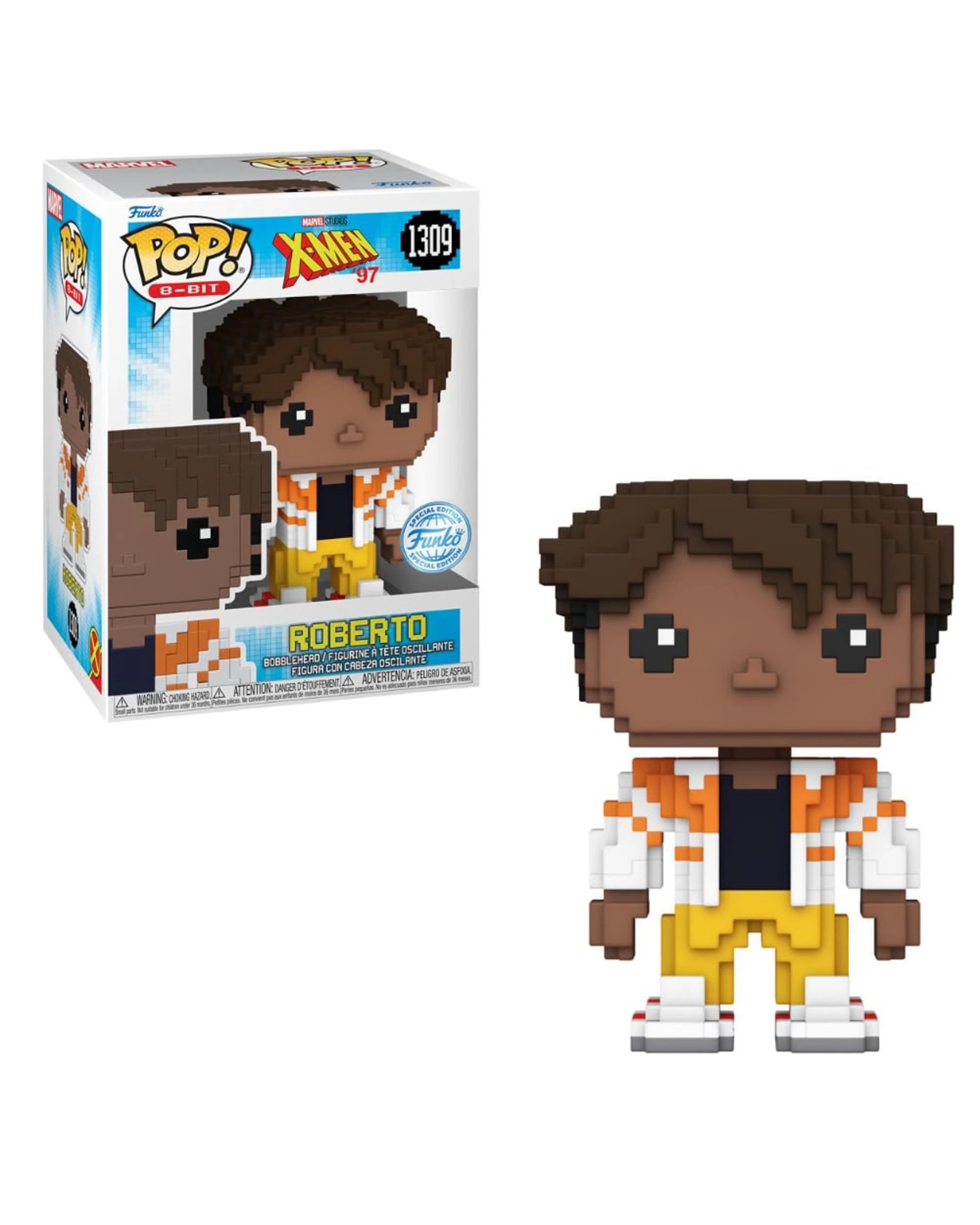 1 X-Men '97 Roberto Sunspot 8-Bit Funko POP! Vinyl, 1 of 1