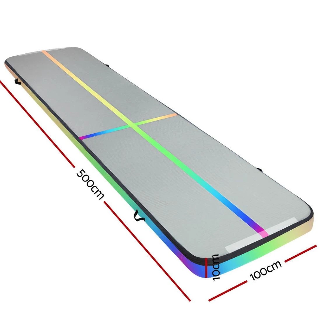 2 Everfit 5M Air Track Gymnastics Tumbling Exercise Cheerleading Mat Inflatable - Multi, 2 of 2