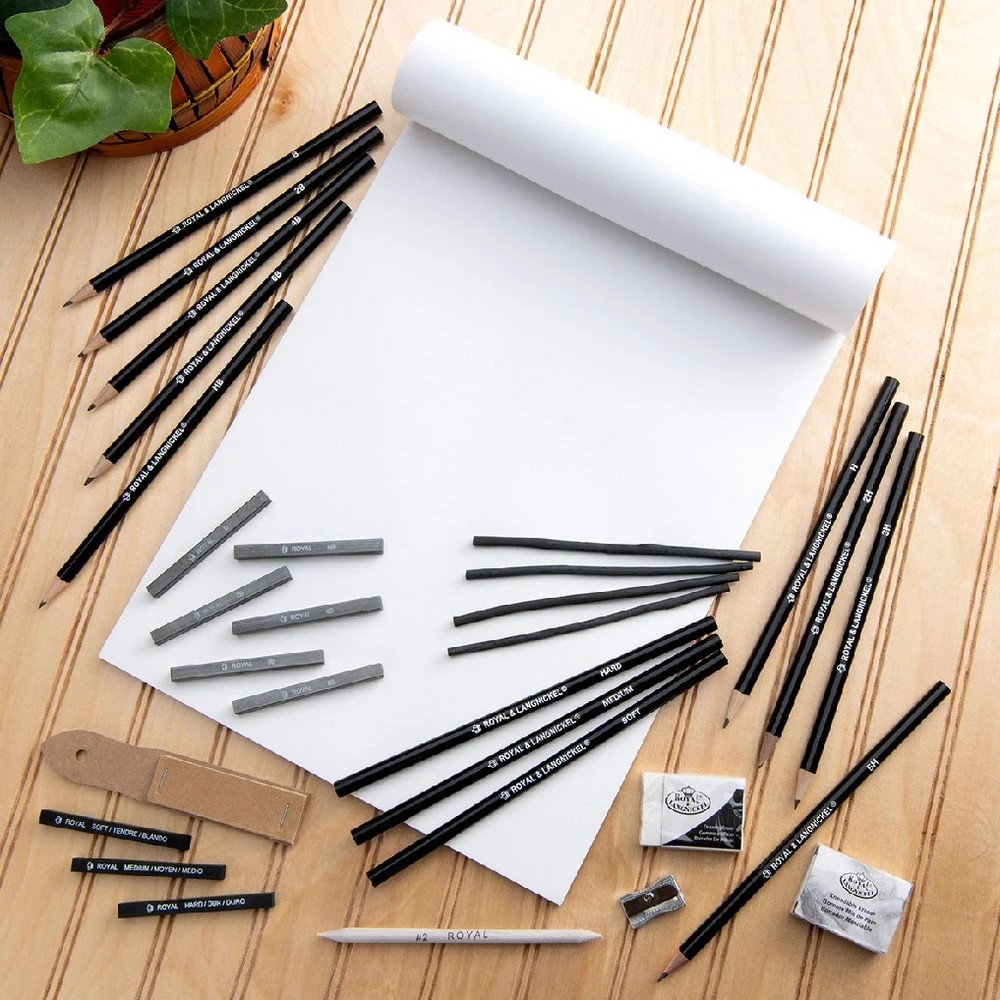 6 Royal & Langnickel Start in Arts Sketching Art Set 46 Piece, 6 of 6