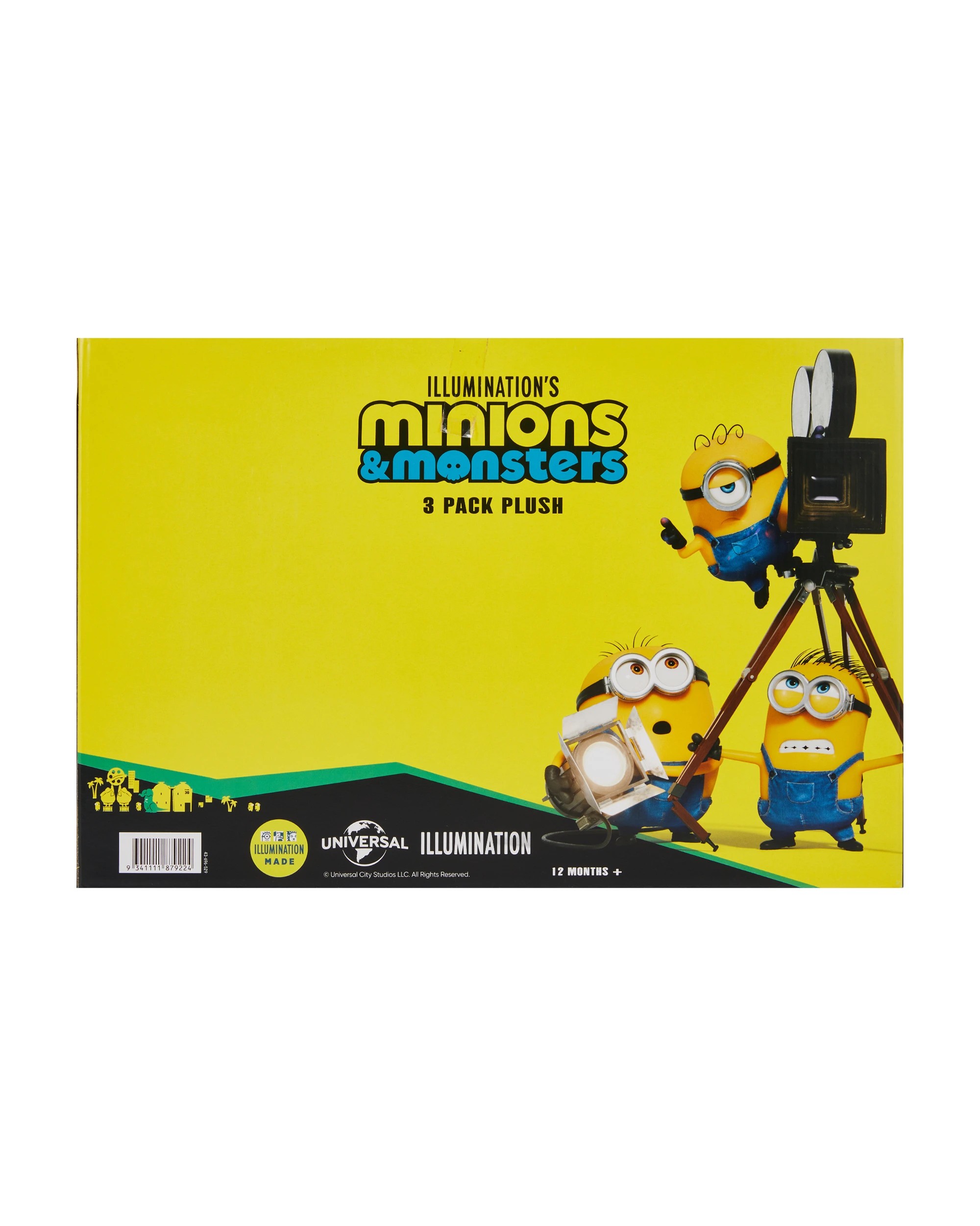 4 3 Pack Illumination's Minions and Monsters Plush, 4 of 4