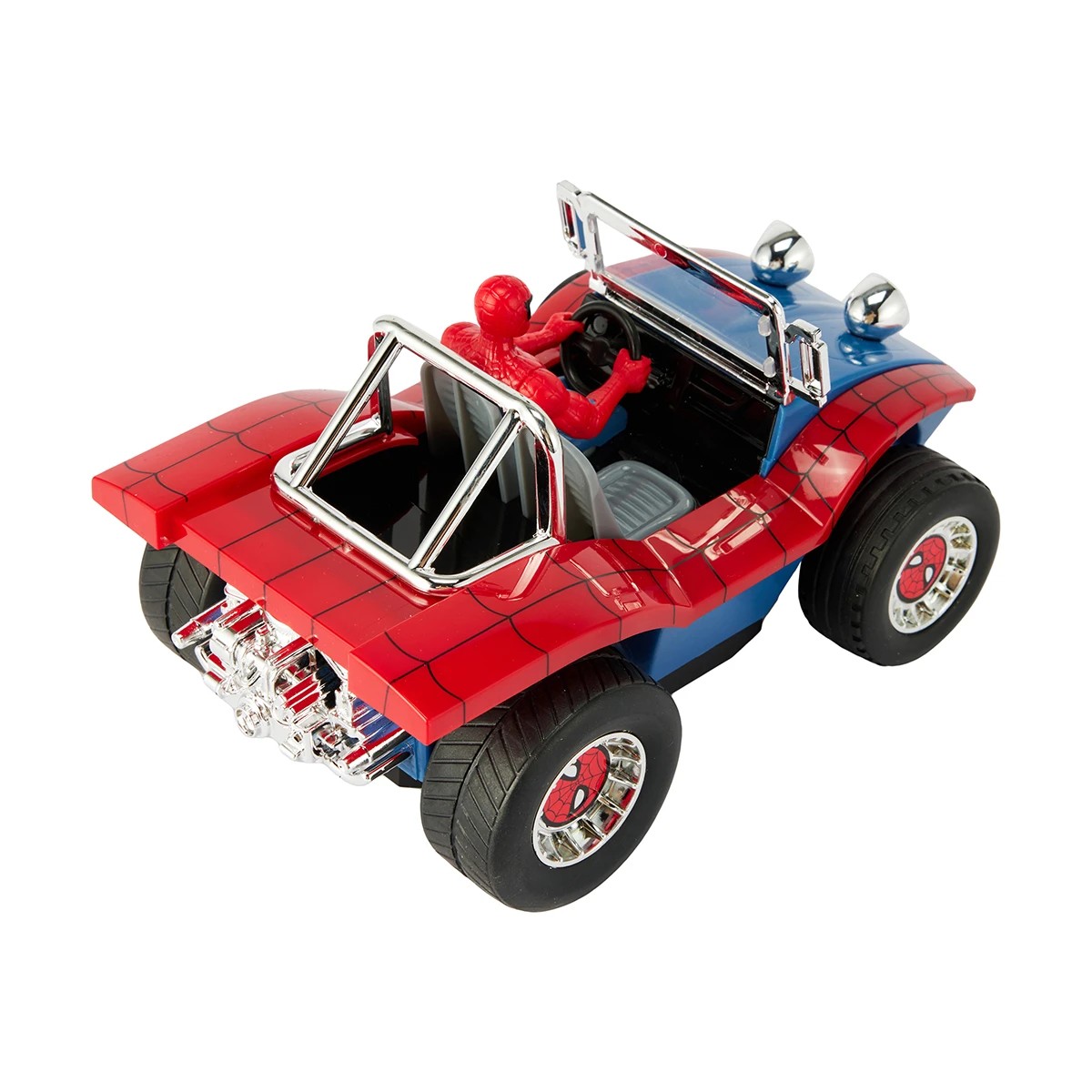 6 Jada Hollywood Rides Marvel Spider-Man R/C Buggy Toy, 6 of 8