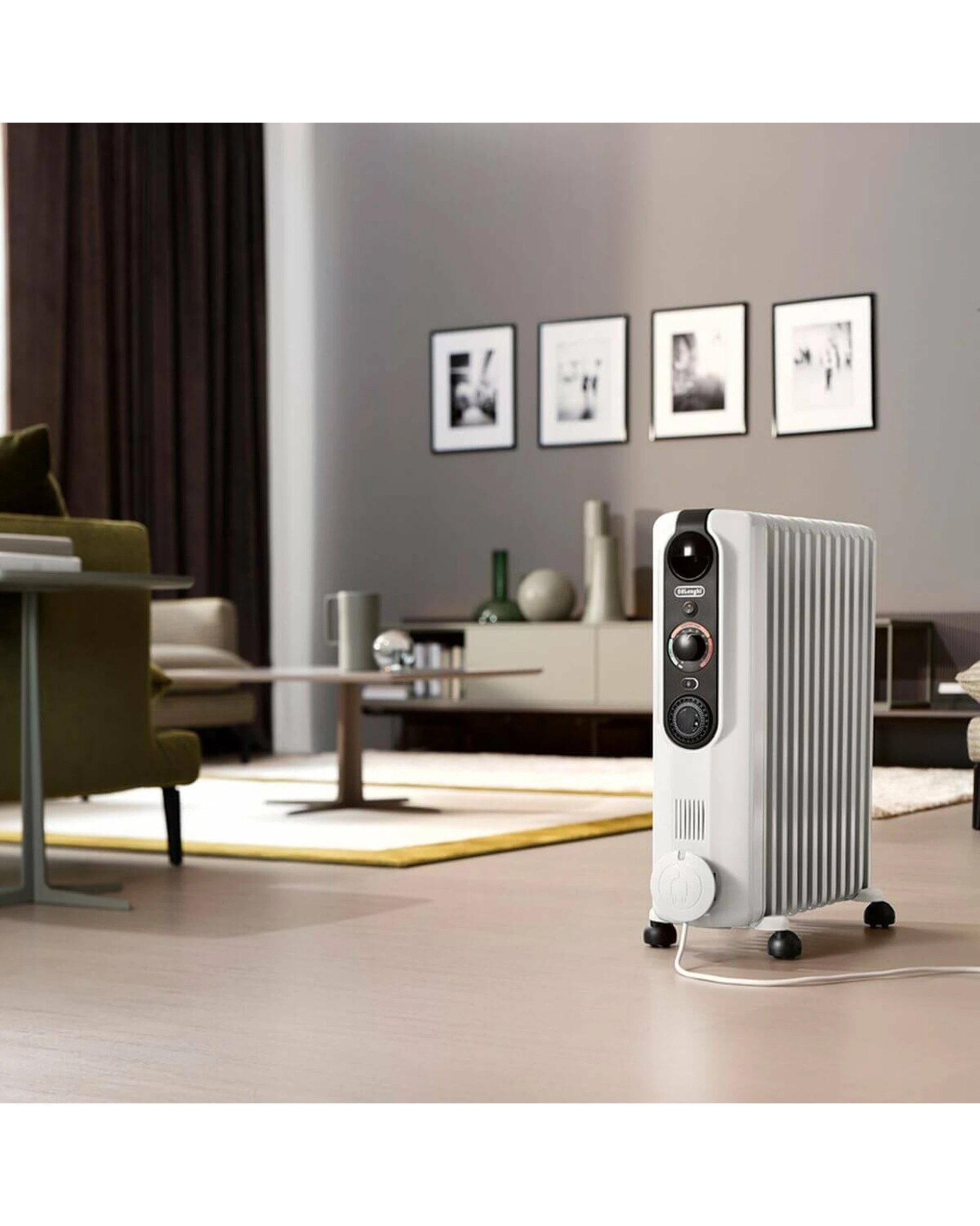 3 De'Longhi Radia Easytronic 2400W Oil Column Heater TRRSE1124T, 3 of 4
