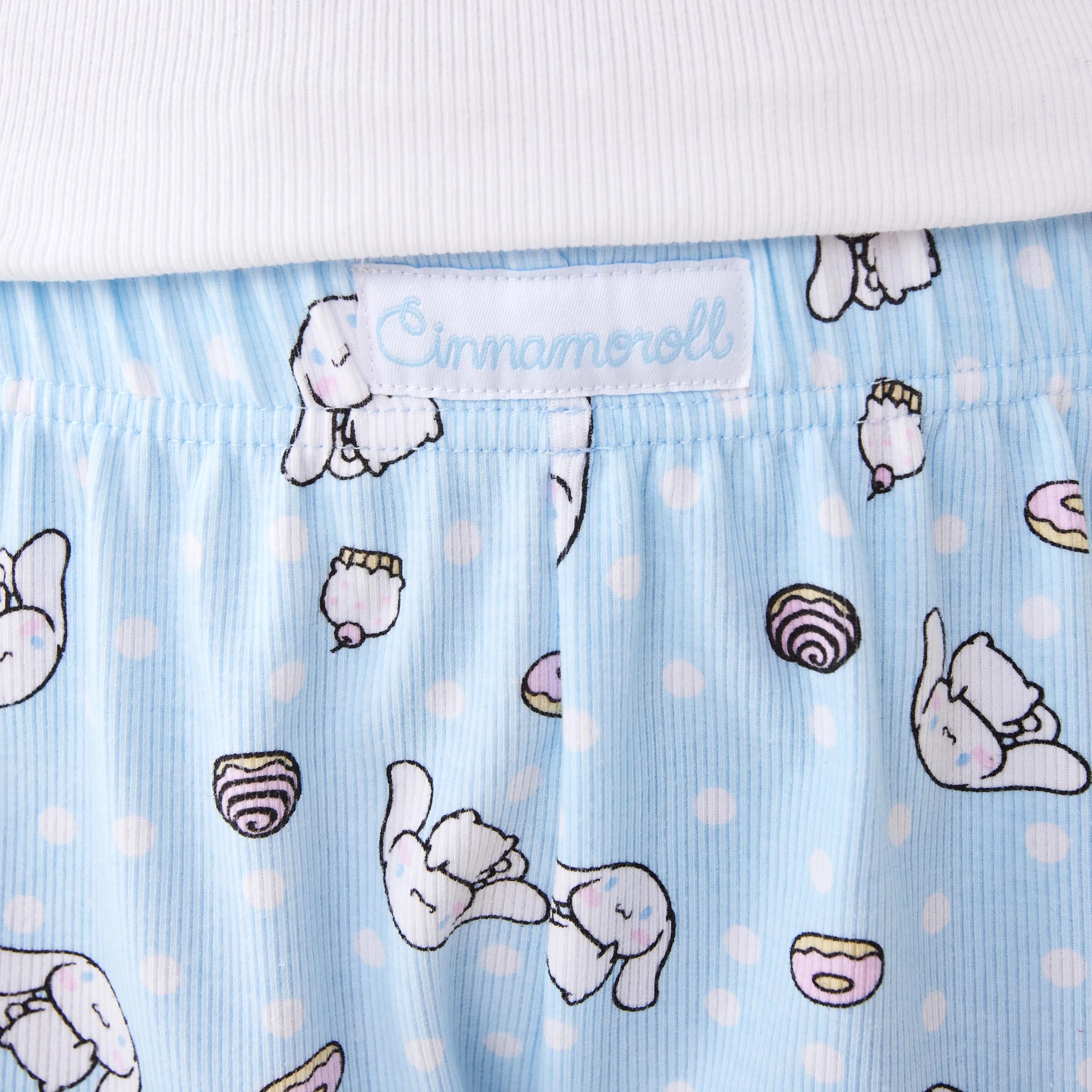 7 Cinnamoroll License Rib Cami and Shorts Pyjama Set CINNAMOROLL COOL SPRAY, 7 of 9