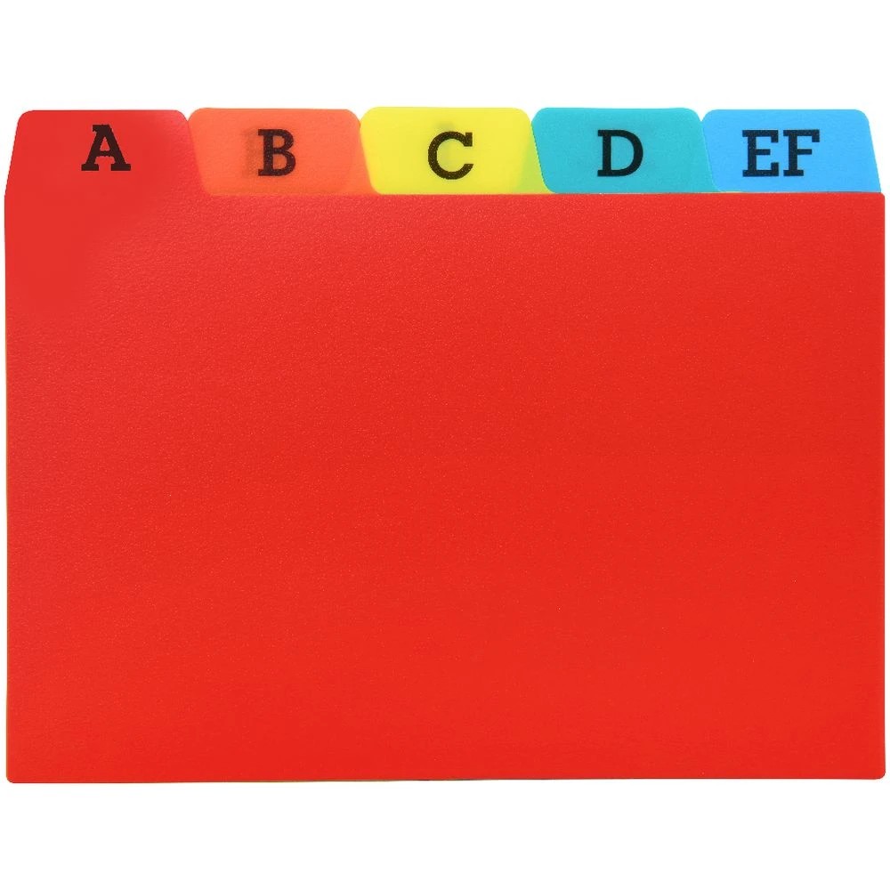 2 J.Burrows A-Z Index Card Dividers 152 x 102mm, 2 of 2