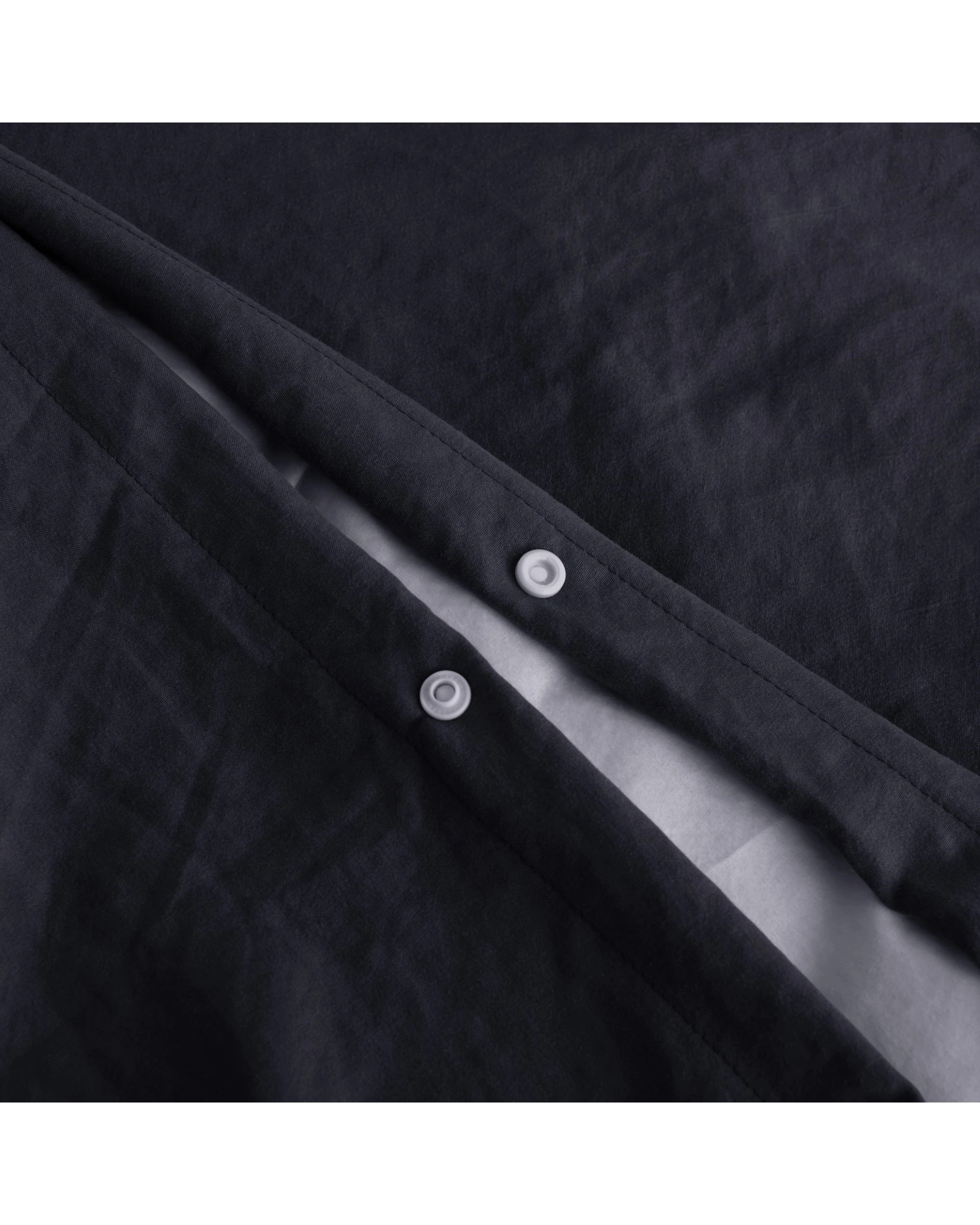 4 Dreamaker Superfine Washed Microfibre Quilt Cover Set - Super King Bed - Navy, 4 of 7