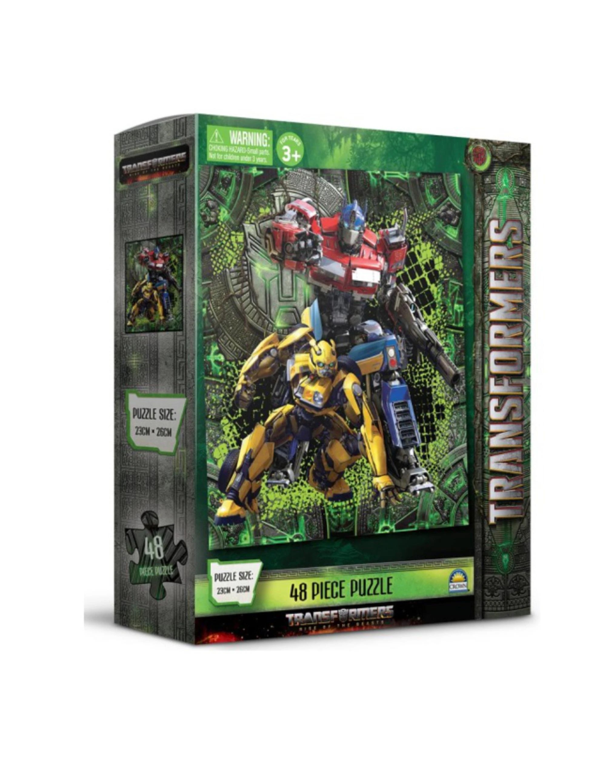 1 Transformers Rise of the Beasts 48 Piece Jigsaw Puzzle, 1 of 1