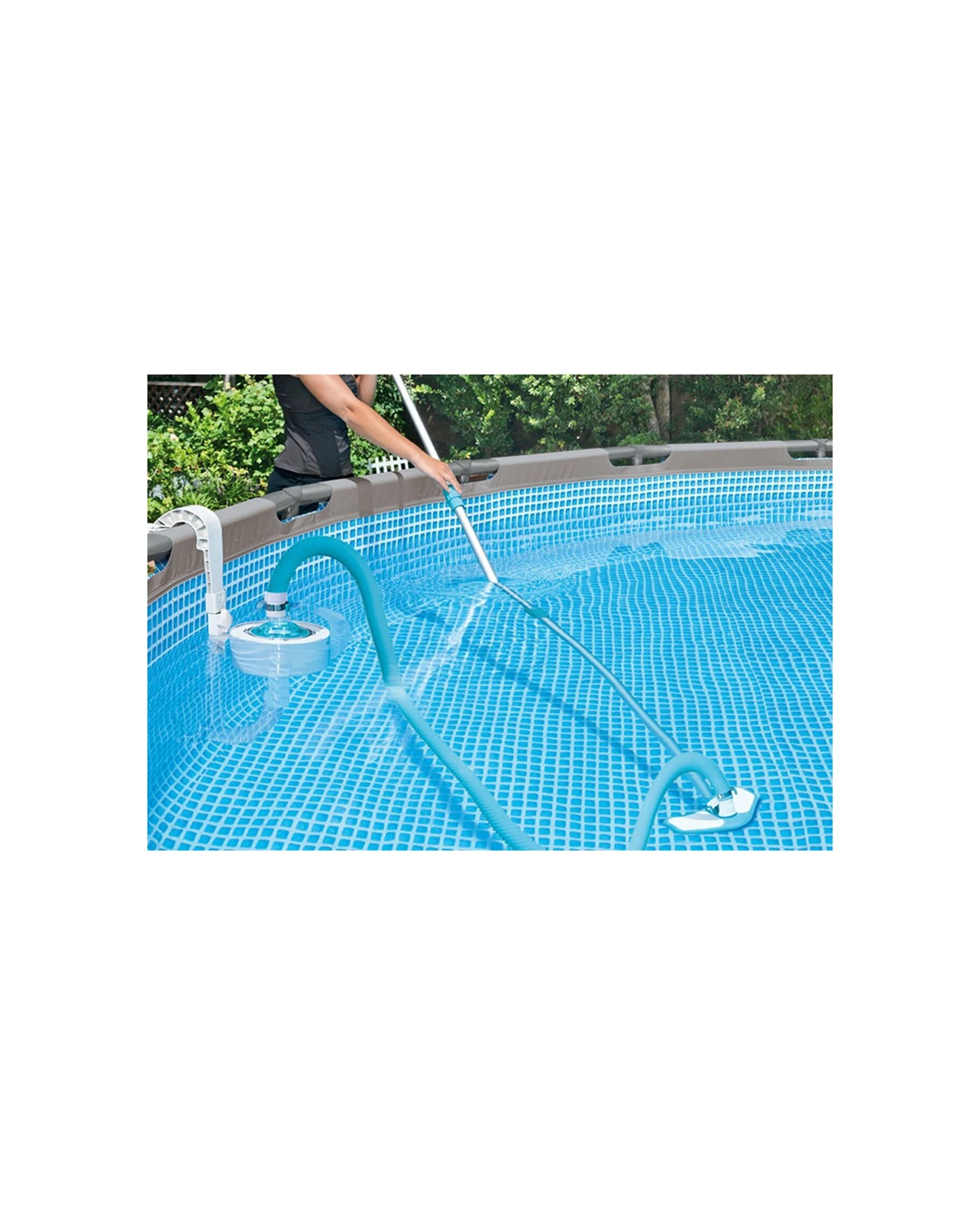 2 Intex Deluxe Vacuum Pool Hose - Blue, 2 of 2