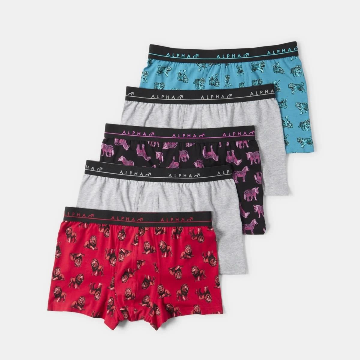 1 5 Pack Trunks BIG JUNGLE ANIMALS, 1 of 10