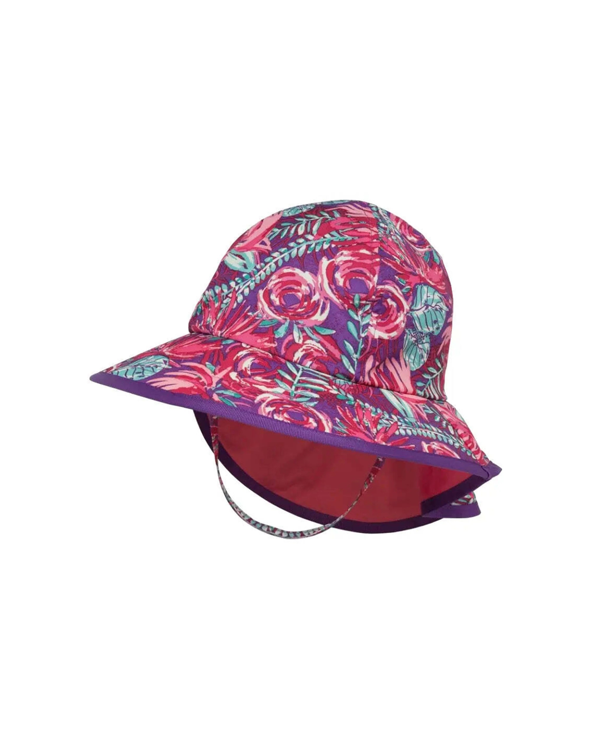 1 Sunday Afternoons Kids Play Hat Baby 6-24 Months UPF 50+ Protection Neck Veil Spring Bliss - Multi, 1 of 1