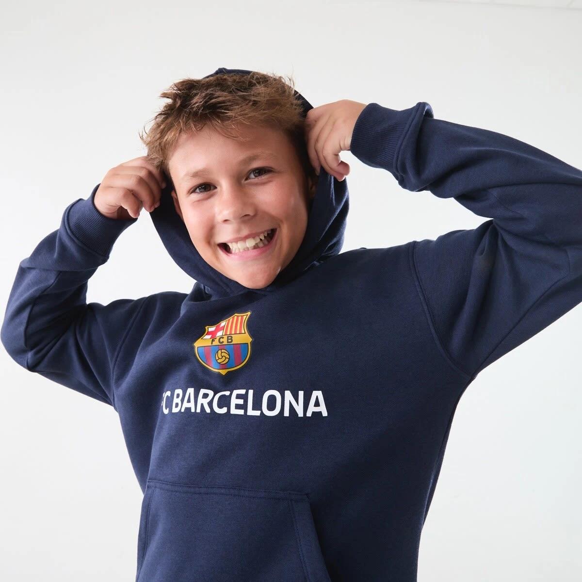 3 Official Youth Barcelona Hoodie Navy, 3 of 7