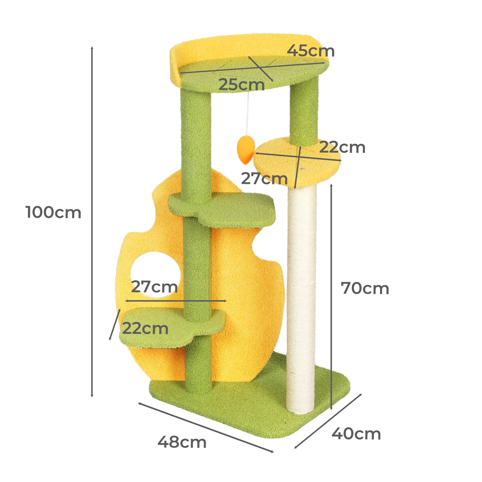 2 Pawz Multi-level Cat Tree, 2 of 3