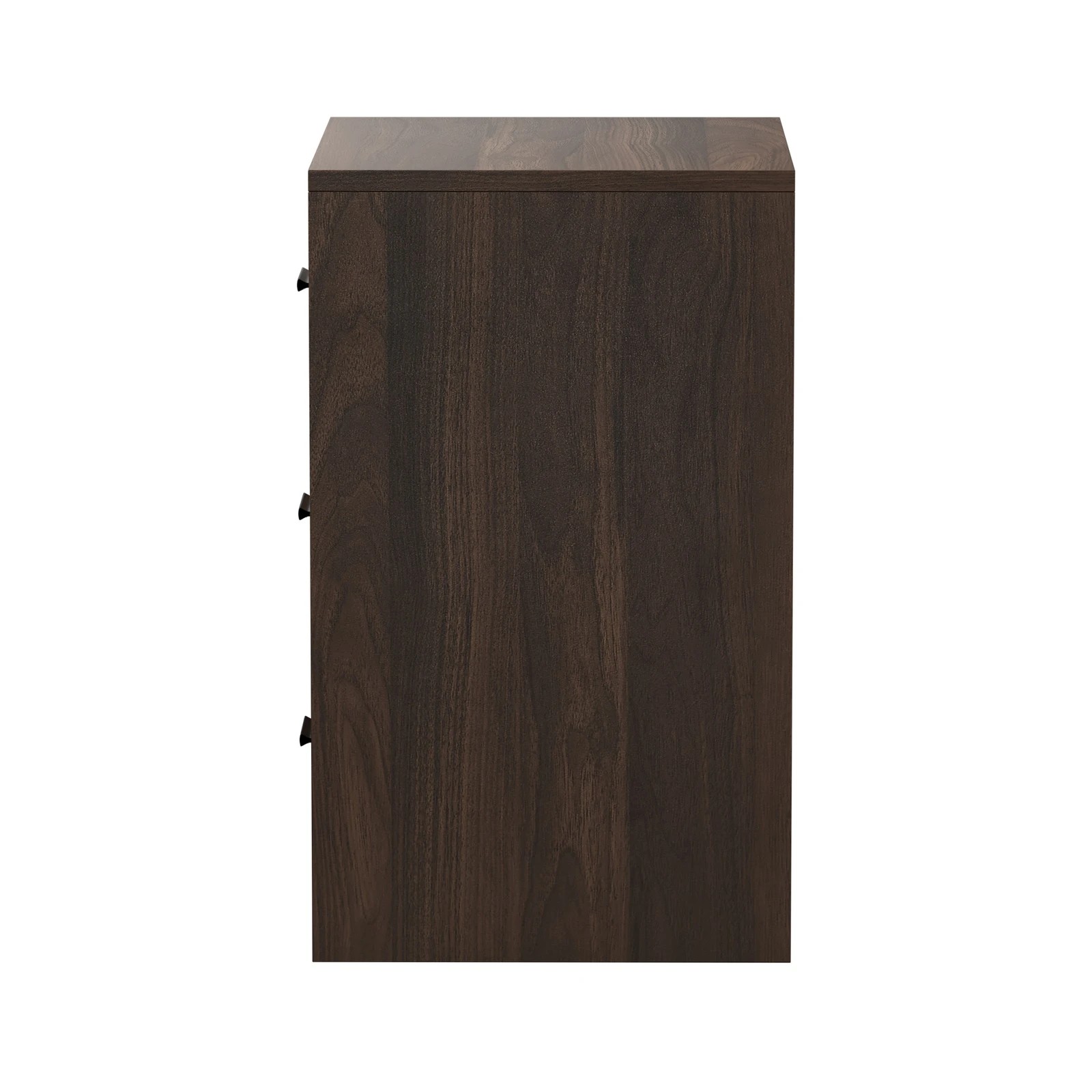 9 Oikiture Bedside Table 3 Drawers Nightstand Bedroom Storage Side End - Brown, 9 of 9