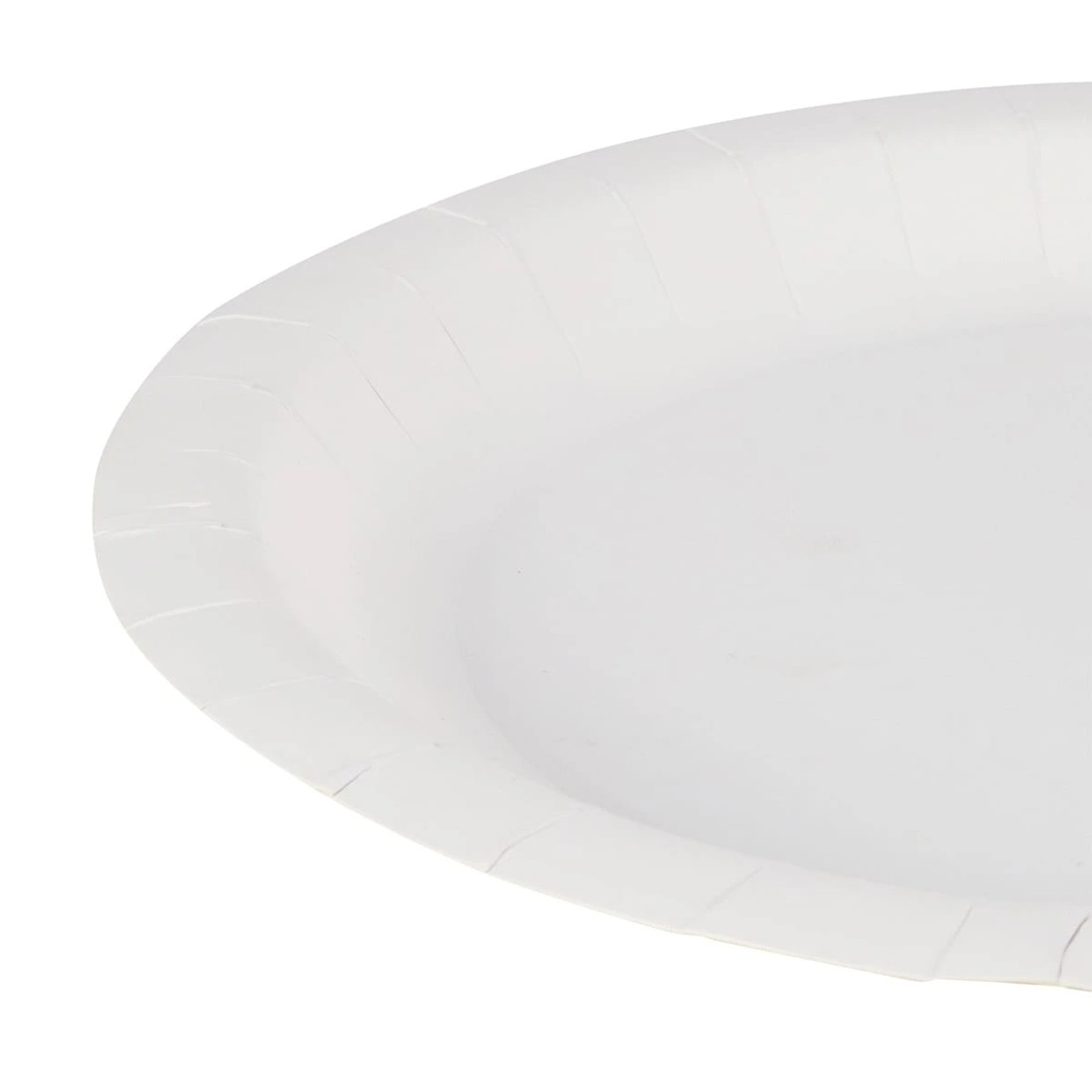 4 50 Piece White Round Paper Plates, 4 of 7