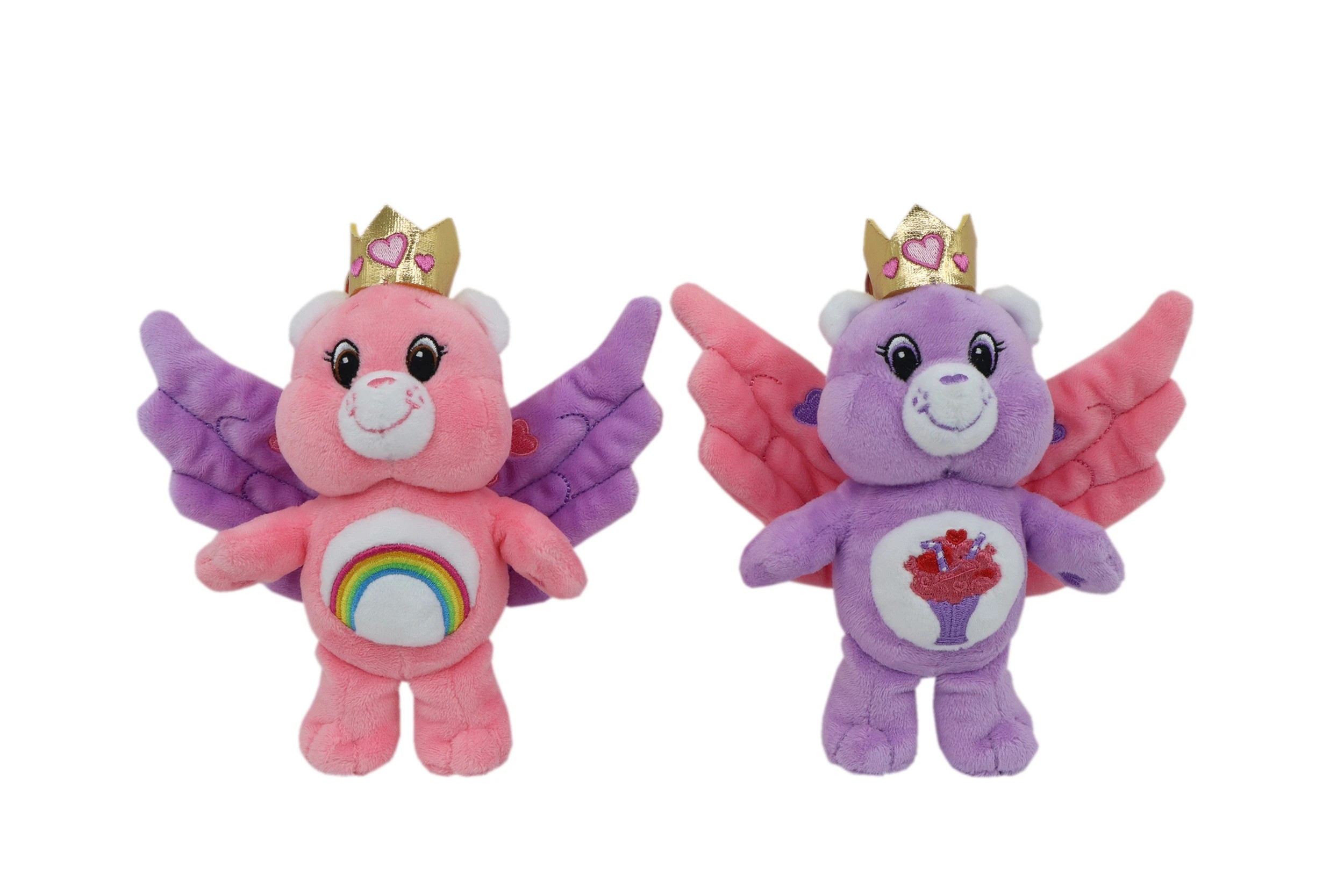 2 Care Bears Angel Plush Bag Tags - Assorted - Multi, 2 of 8