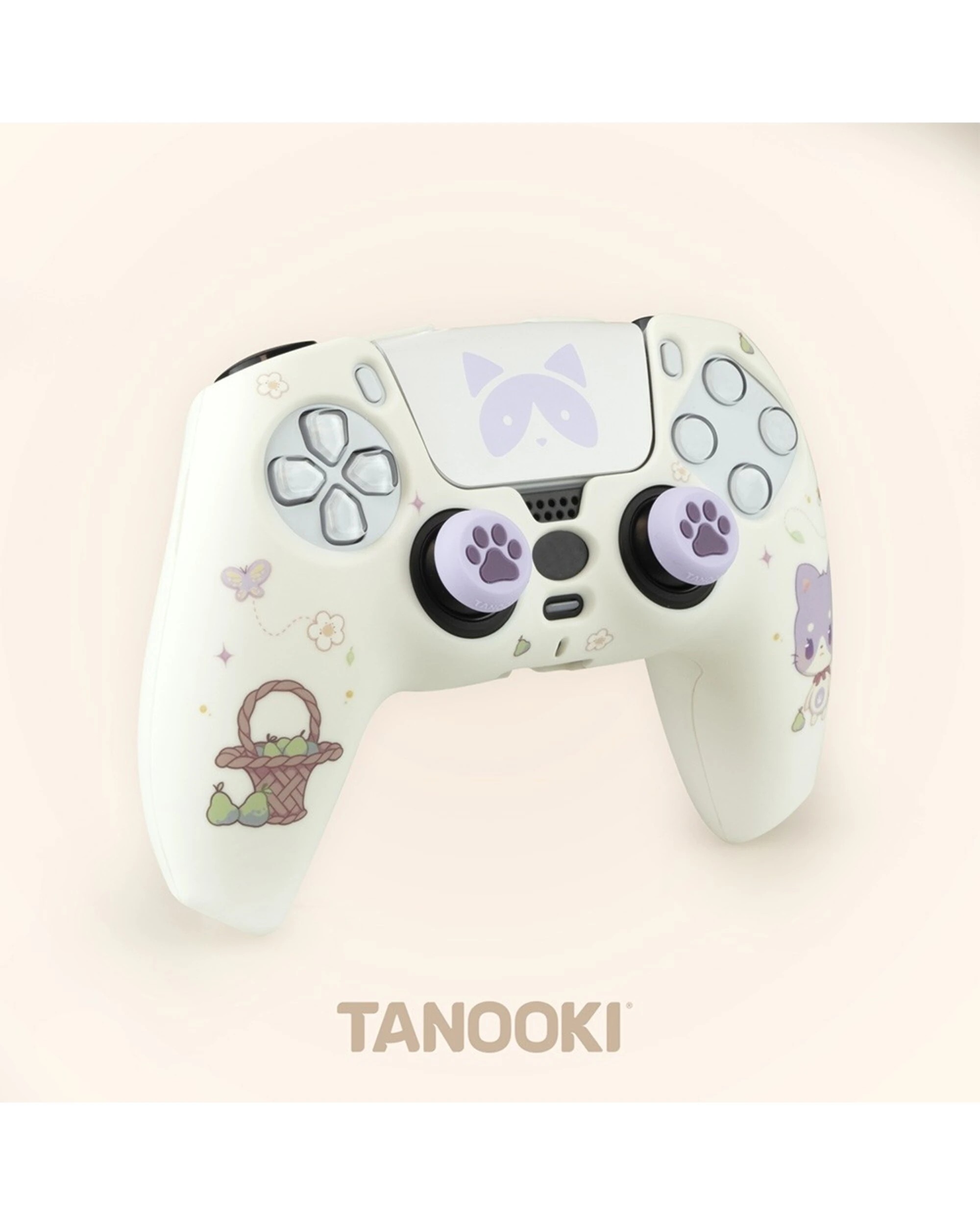 4 Maneki Tanooki Combo Pack for PlayStation 5 DualSense Controller, 4 of 5