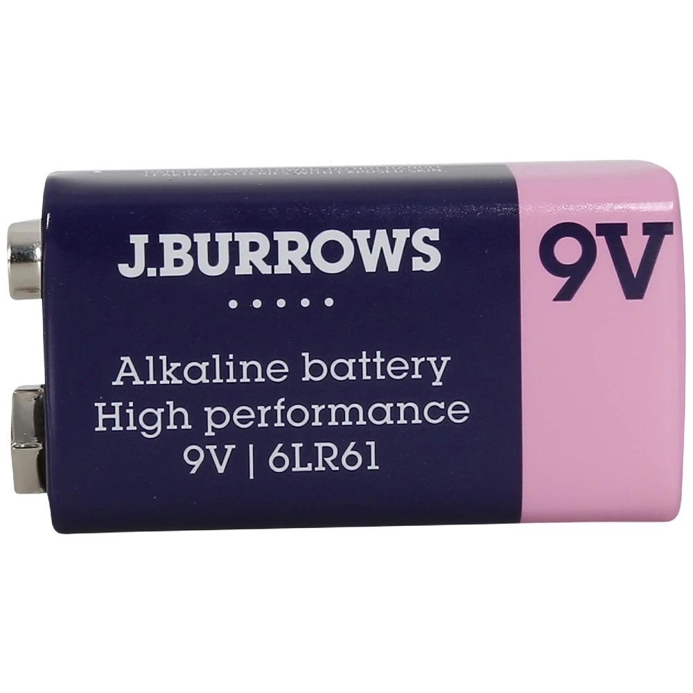 5 J.Burrows 9V Batteries 3 Pack, 5 of 7