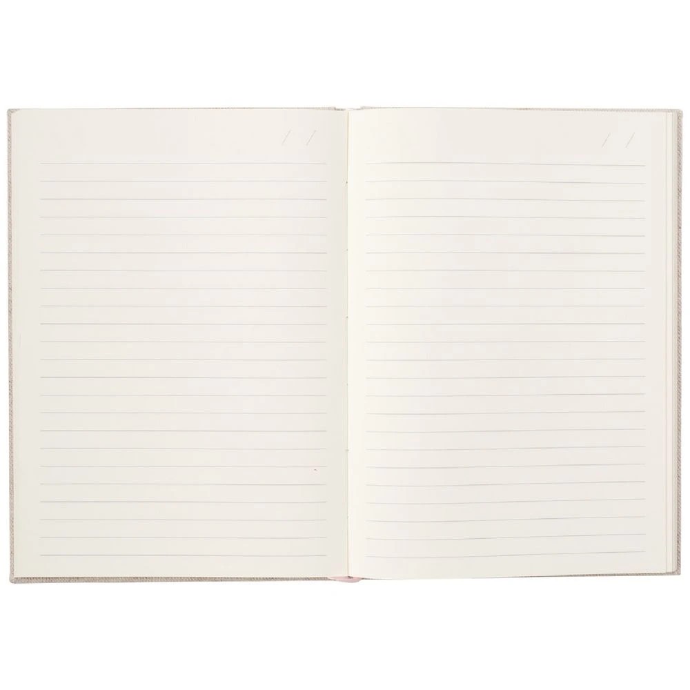 3 Otto A5 Embroided Notebook Linen Look 192 Pages, 3 of 6