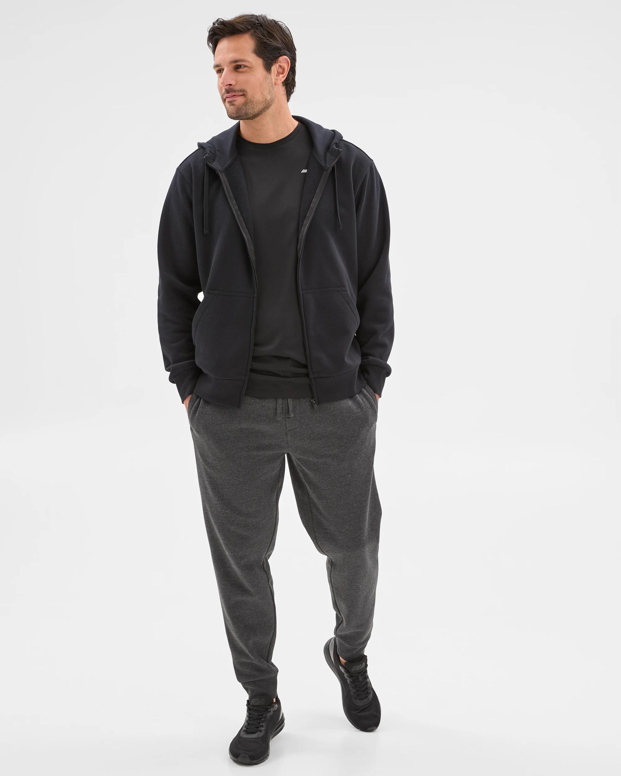 2 Target Zip Through Hoodie BLACK, 2 of 6