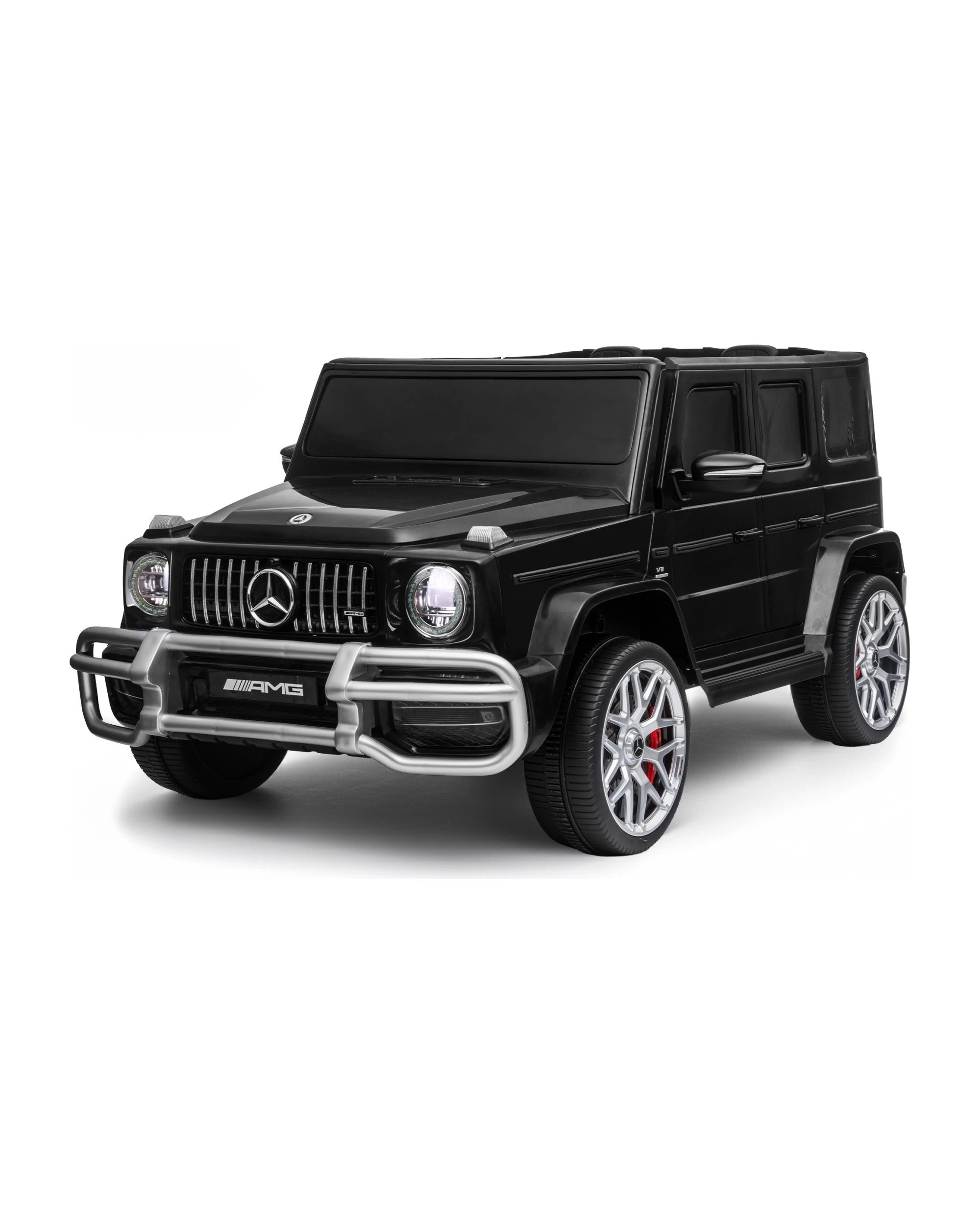 1 Kahuna Mercedes Benz AMG Licensed G63 Kids Electric Ride On Car Remote Control Dual 50W Motors Music Player LED Lights, 1 of 7