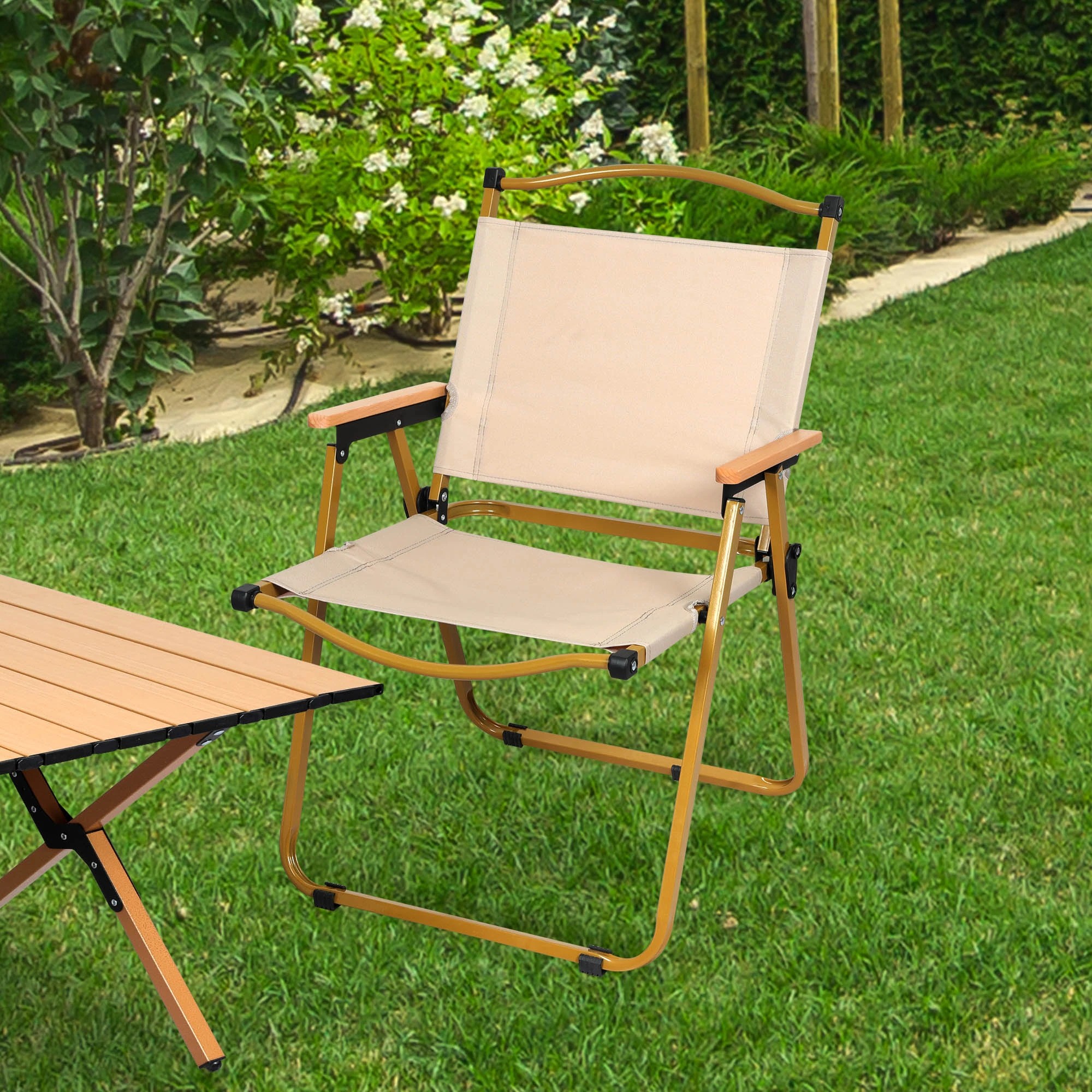 8 Levede Camping Chair Folding Outdoor Portable Foldable Fish Chairs Beach Picnic, 8 of 9