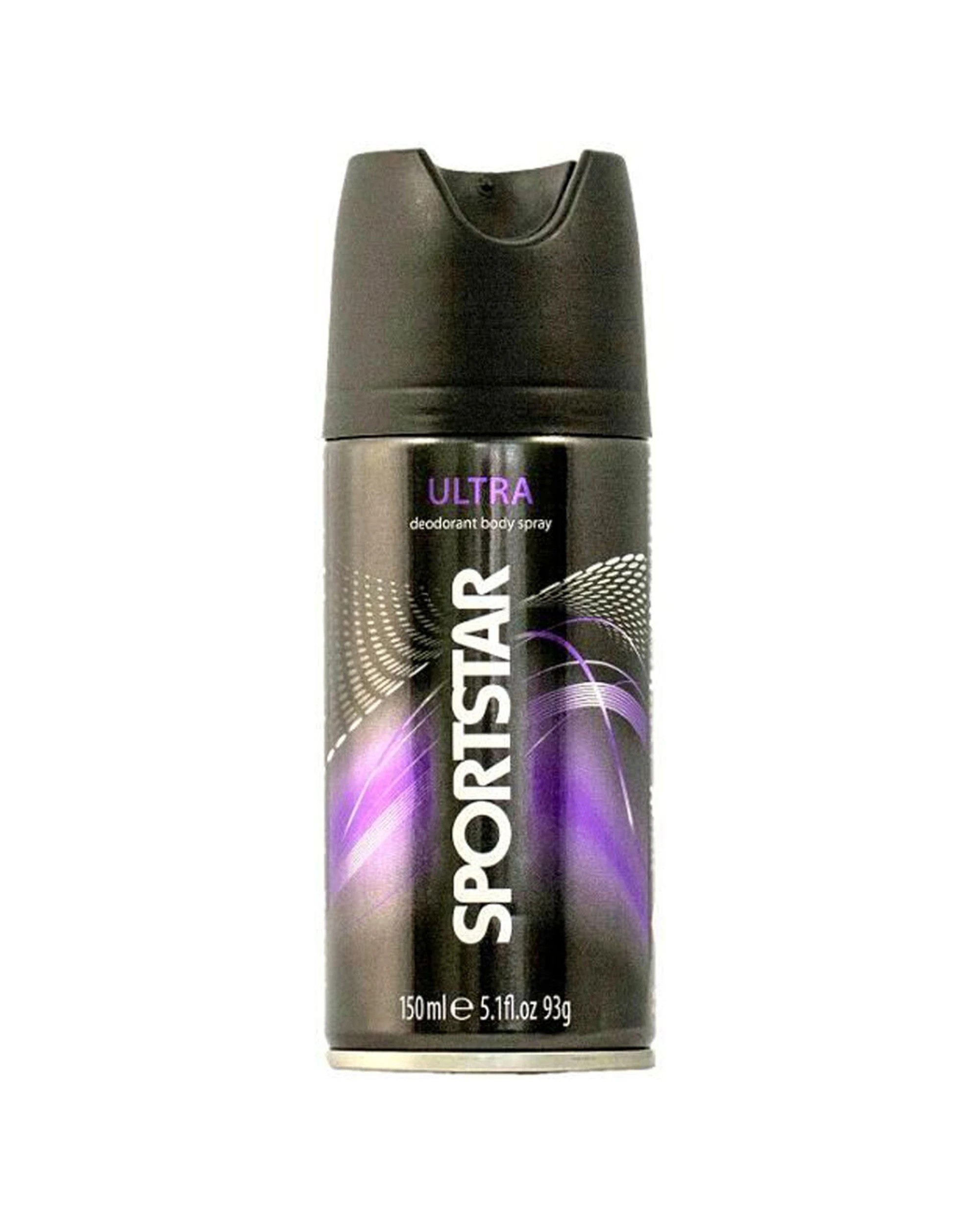 2 Sportstar 12PK Men's Deodorant Body Spray Ultra Scent Odour Protect 150ml - Purple, 2 of 2