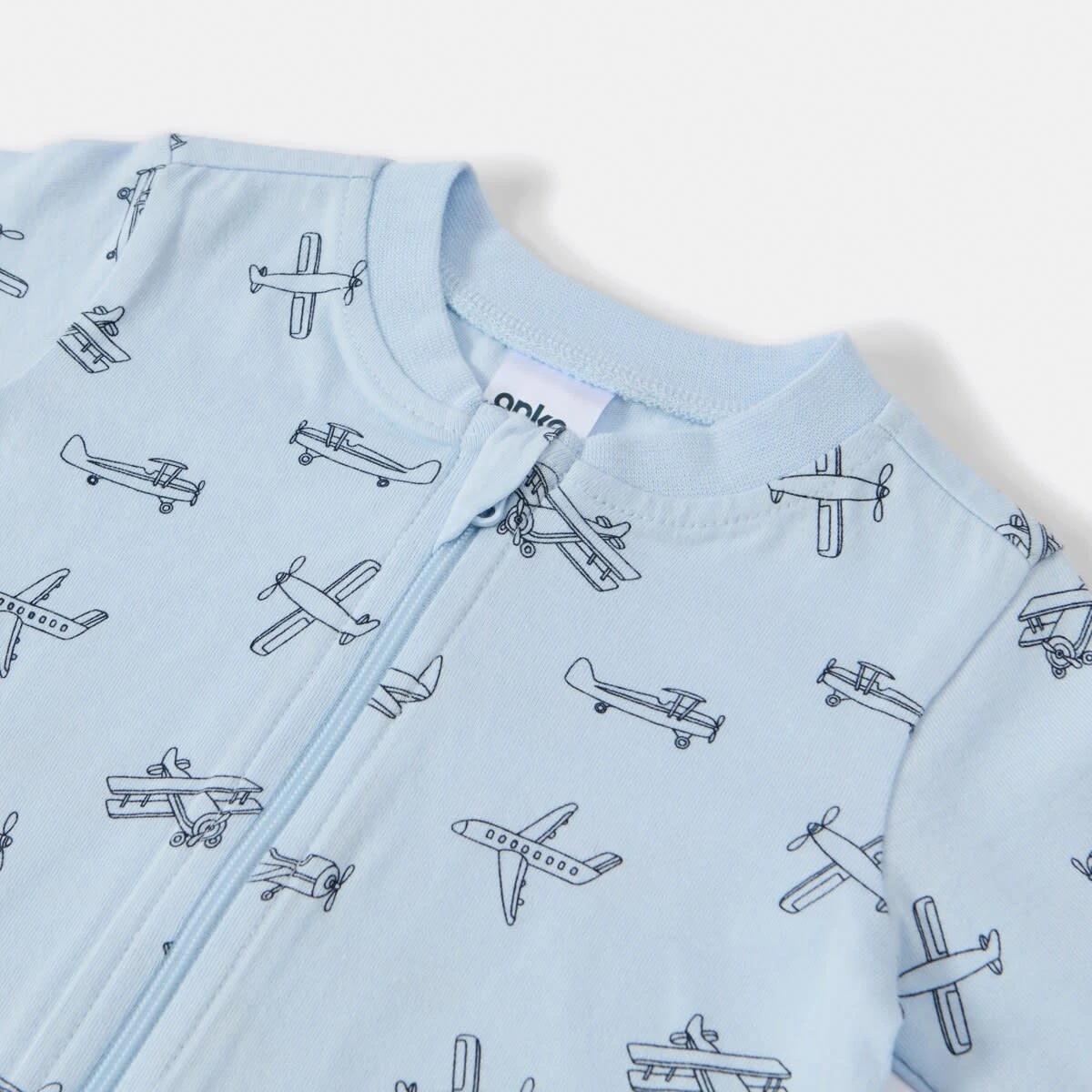 3 Everyday Coverall BLUE PLANES, 3 of 3