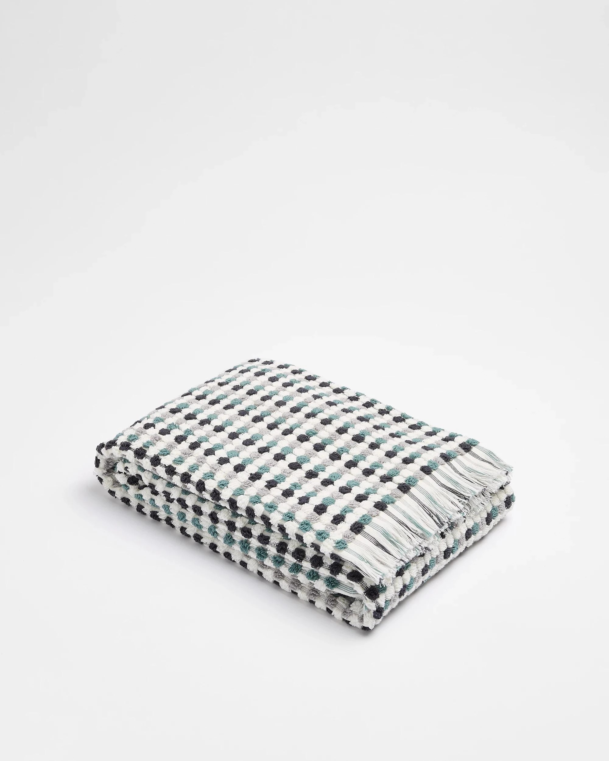 1 Target Charli Australian Cotton Popcorn Bath Towel - Green, 1 of 2