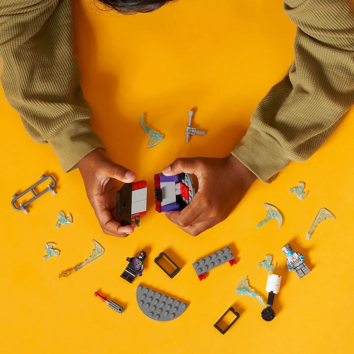 7 LEGO NINJAGO Epic Battle Set Zane vs. Nindroid 71731, 7 of 9