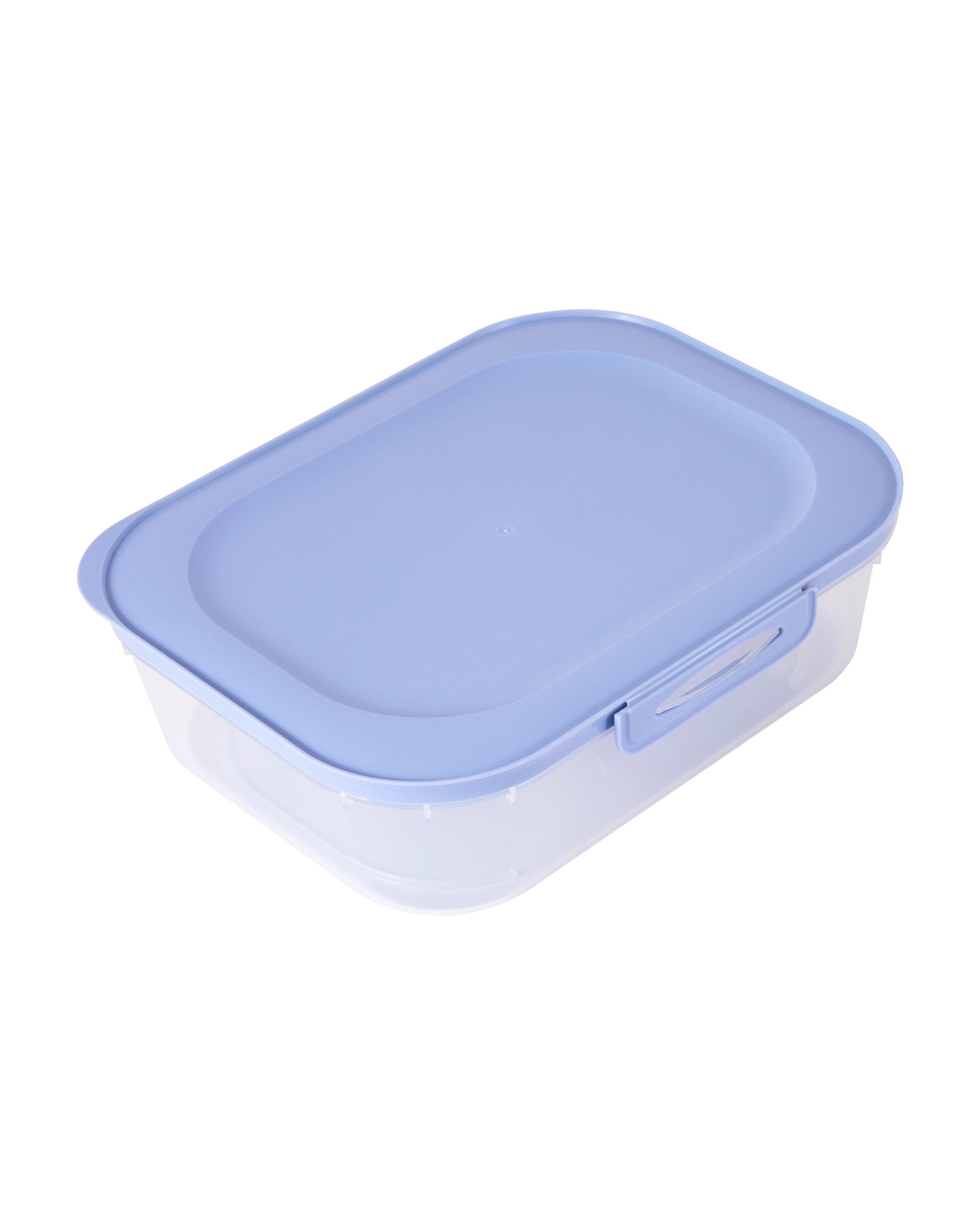 2 Set of 5 Rectangle Food Storage Containers - Blue, 2 of 5