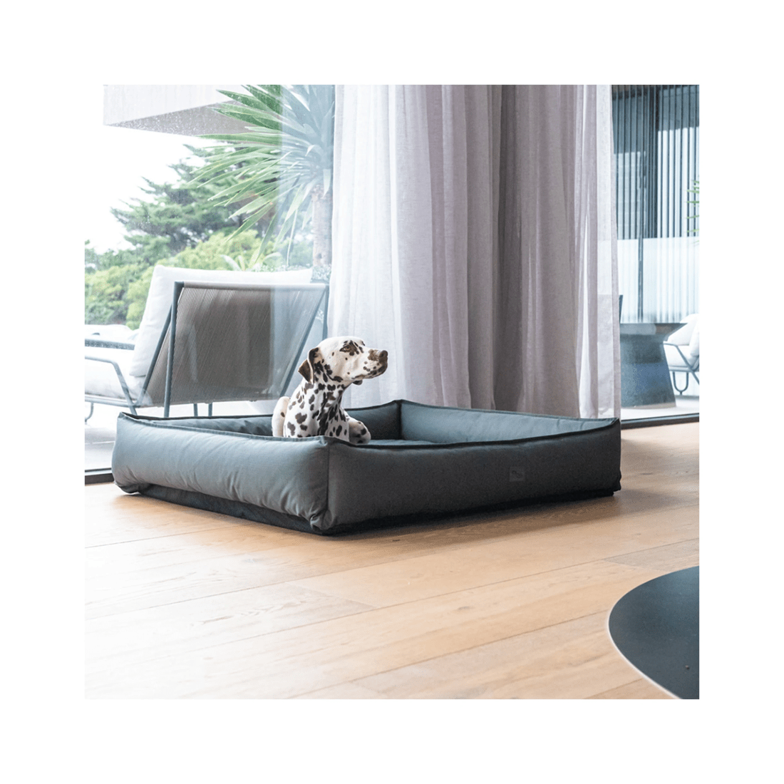5 Superior Pet Plus Ripstop Durable Dog Lounger Bed Jungle Grey Large 116cm
 - Grey, 5 of 5