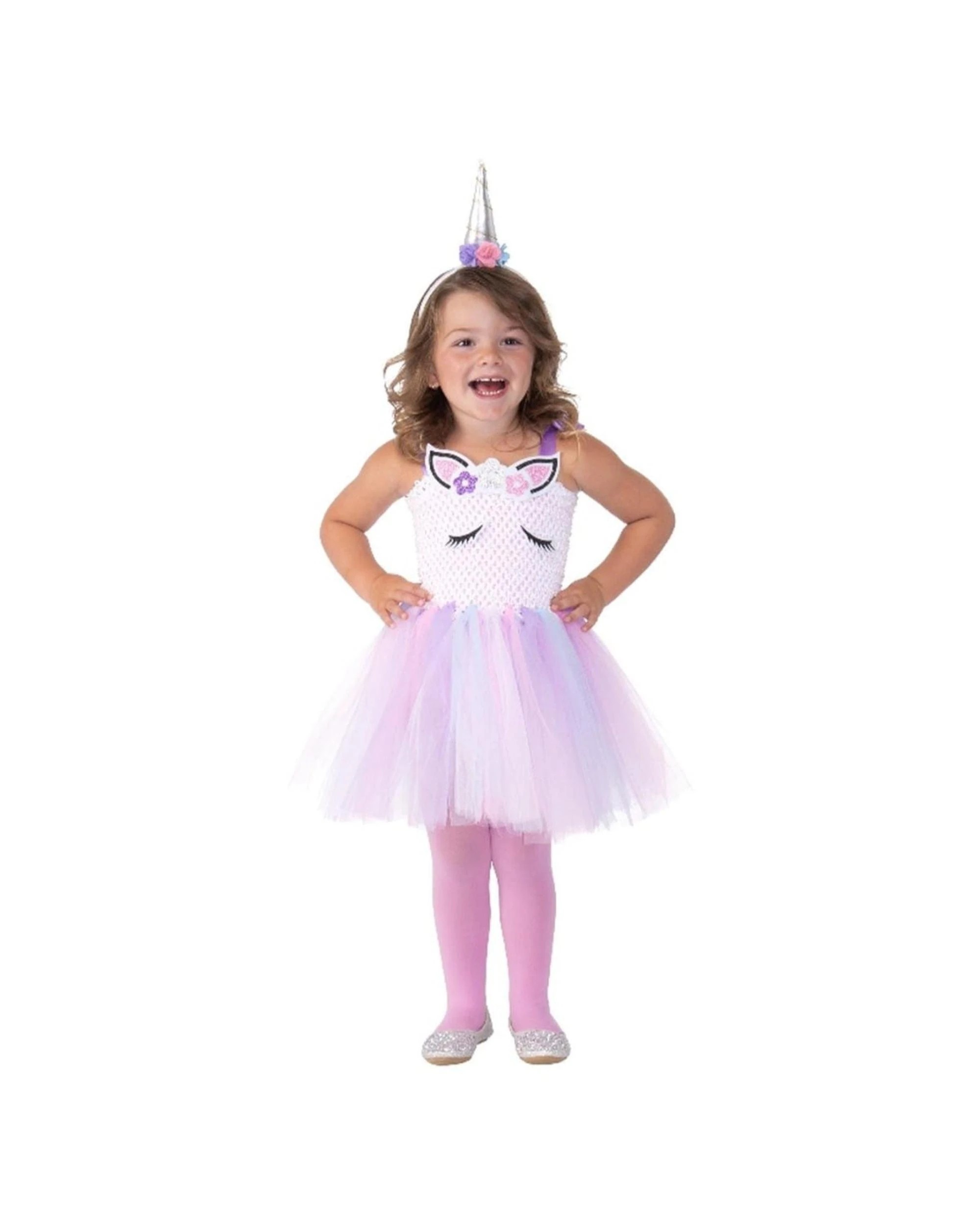 1 Unicorn Tutu Costume Size Child 3-5 Years, 1 of 4