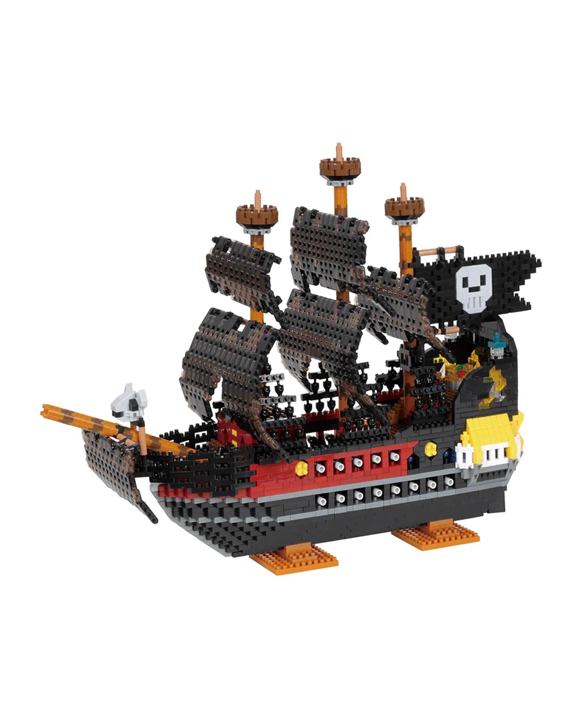 3 Nanoblock DX Pirate Ship Deluxe, 3 of 8
