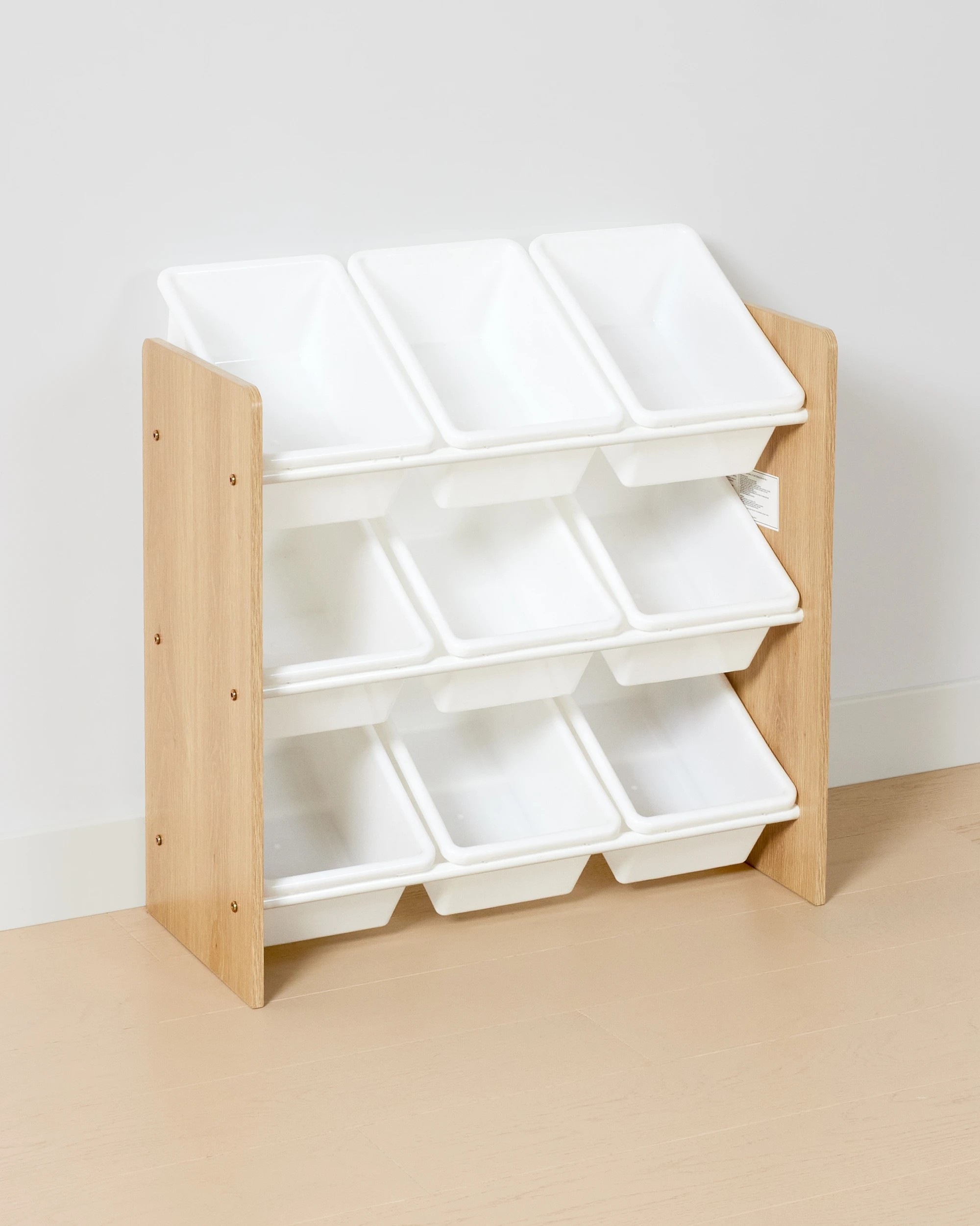 2 9 Tub Storage Unit - Oak, 2 of 7