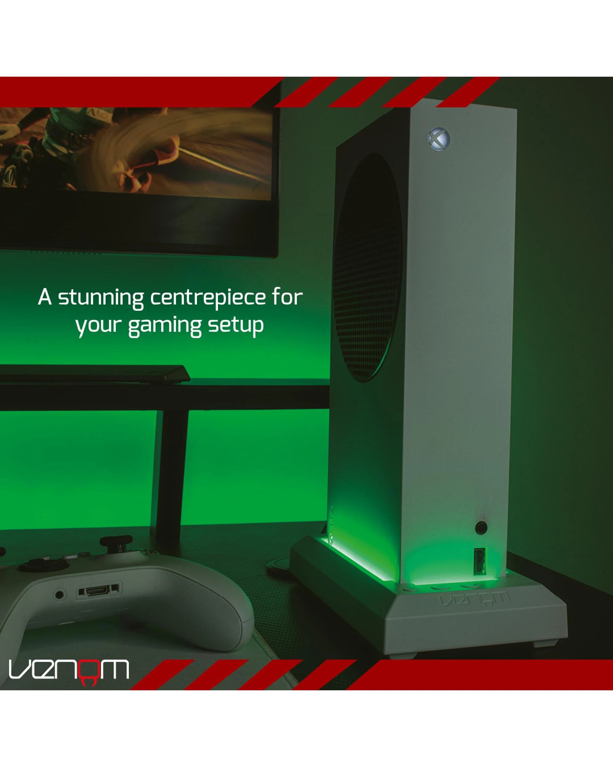 3 Venom Gaming Colour Change LED Stand for Xbox Series S - White, 3 of 7