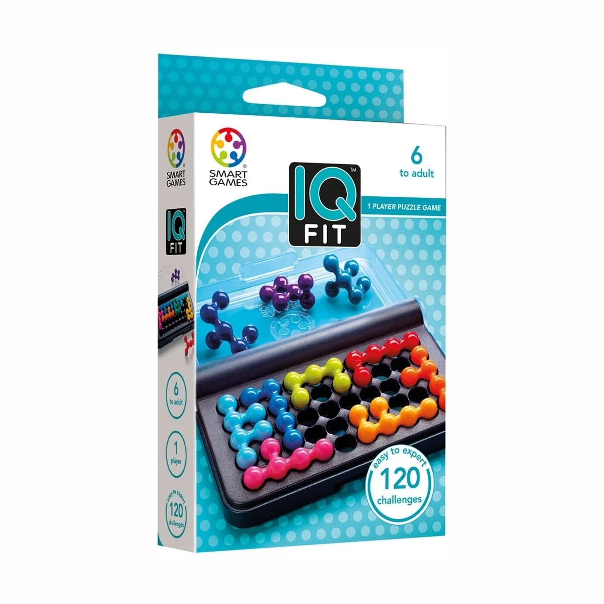 1 Smart Games IQ Fit Puzzle Game, 1 of 4