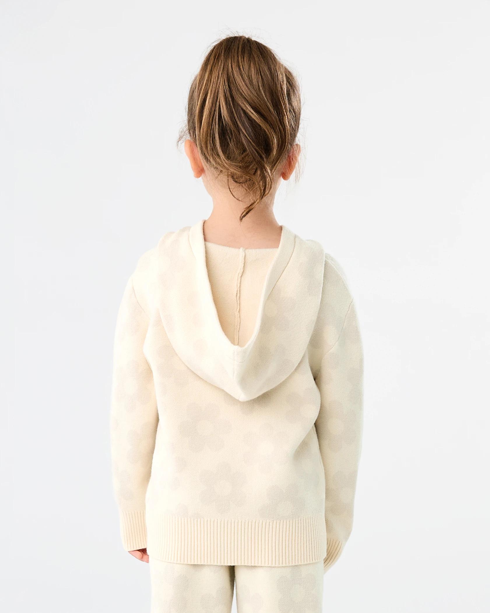 2 Bonded Knit Hoodie Bge Florl, 2 of 7