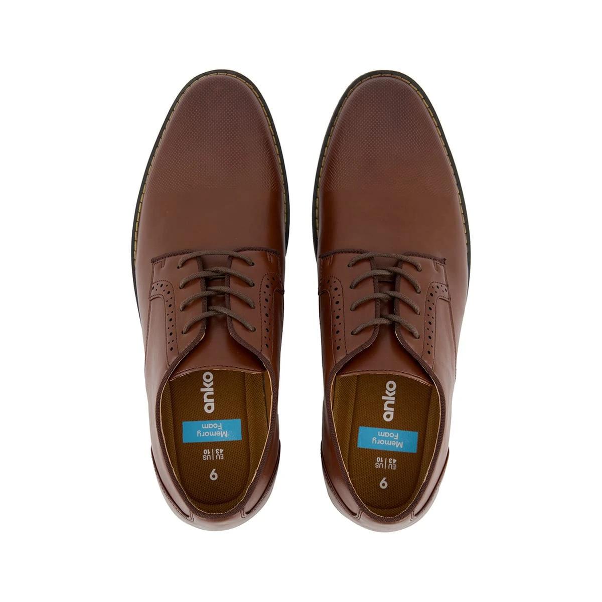2 Burnished Toe Dress Shoes RICH BROWN, 2 of 5