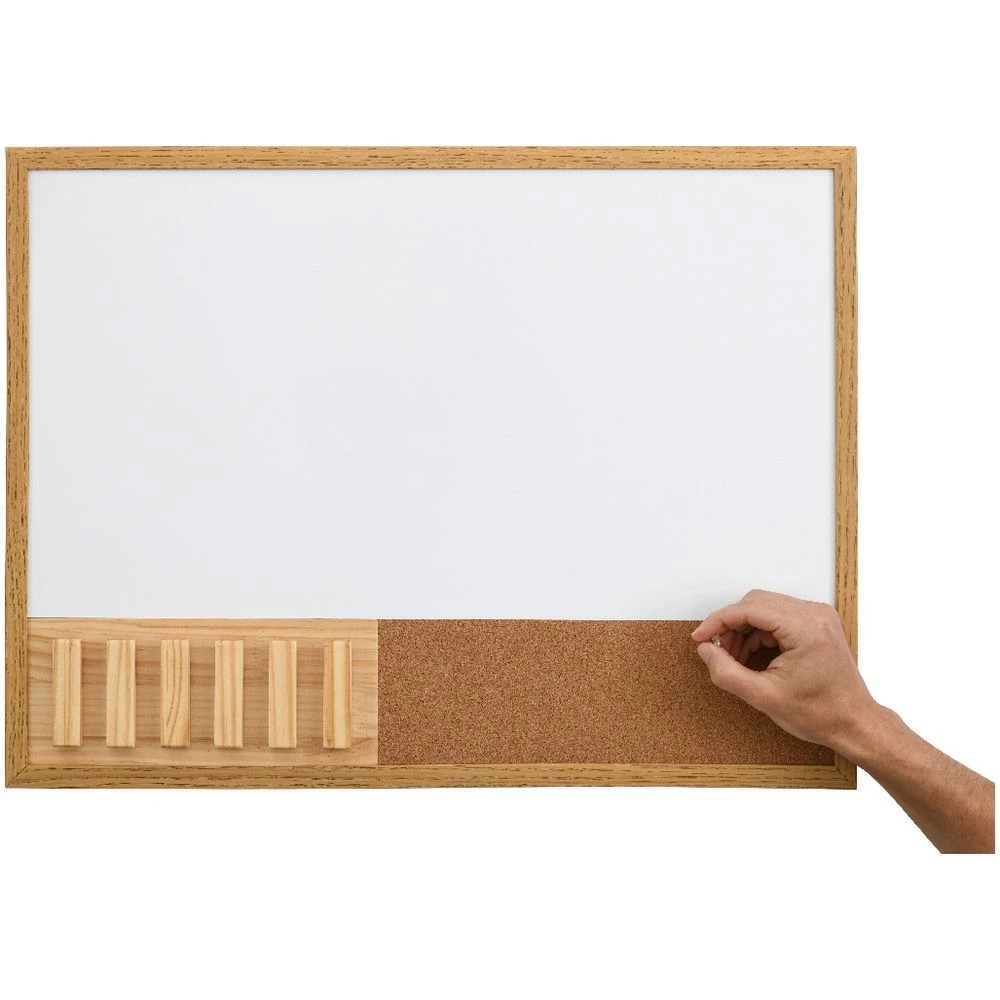 3 Otto Dry-Erase Combination Board 400 x 600mm, 3 of 8