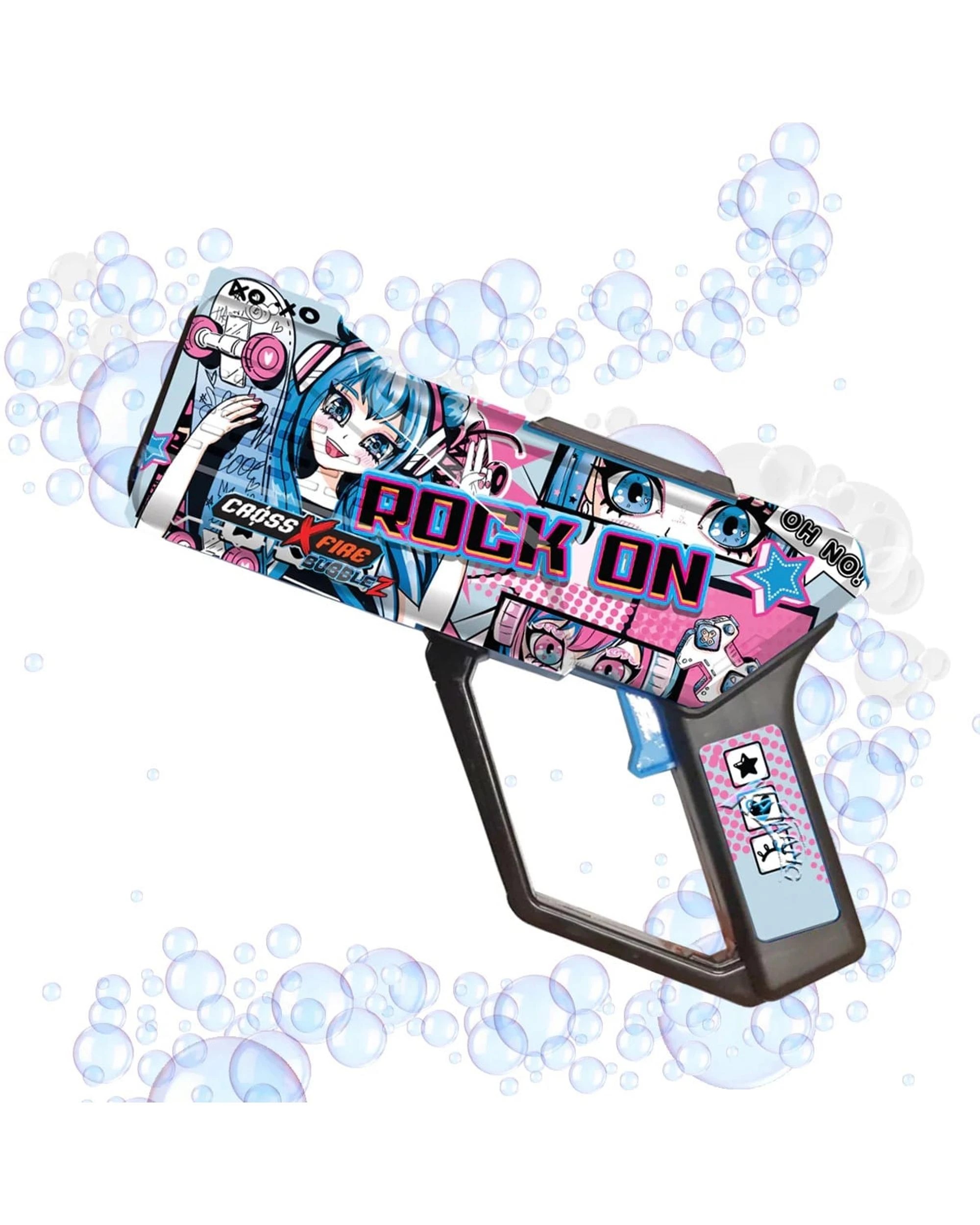 2 CrossXFire Bubblez Rock On Bubble Gun, 2 of 3