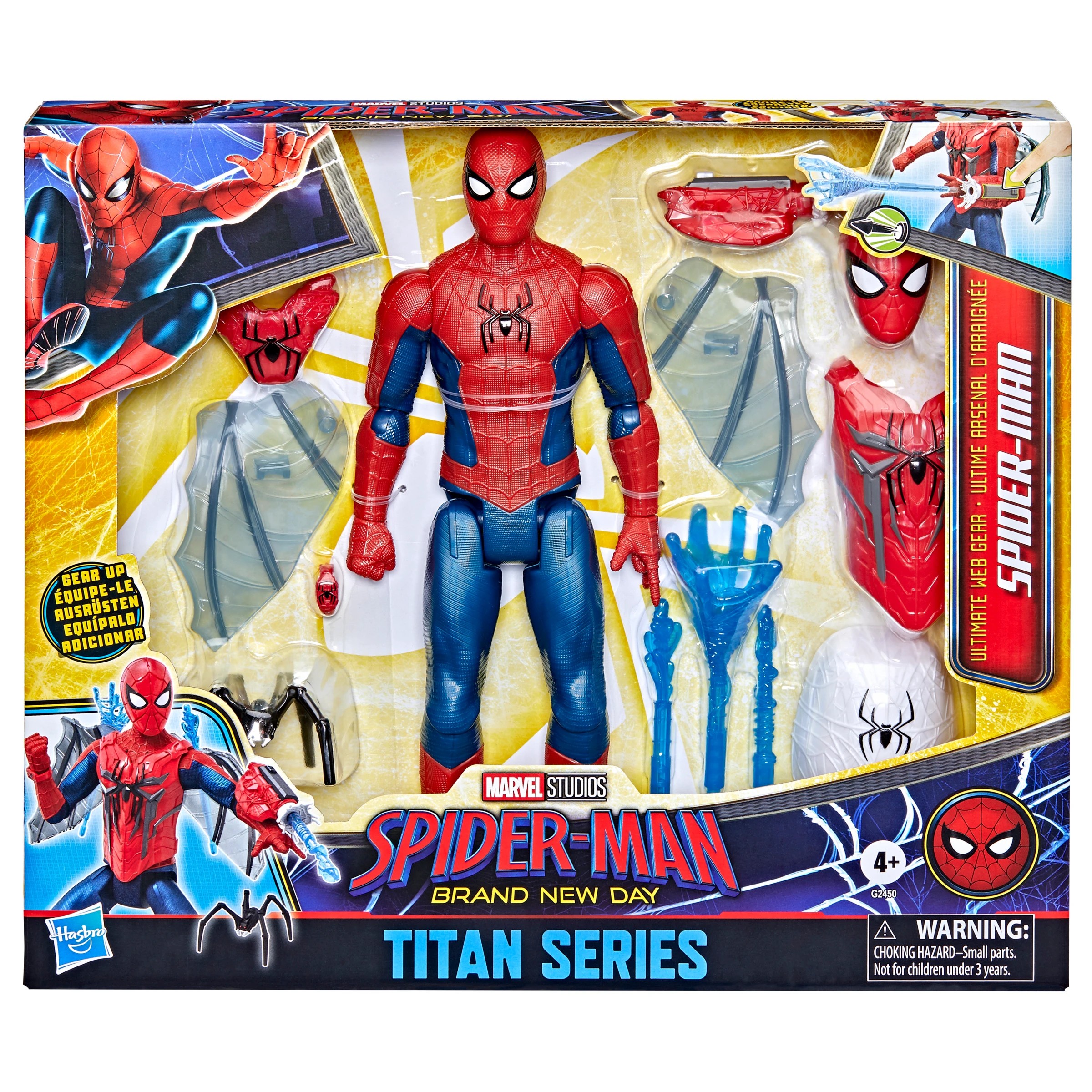 1 Marvel Spider-Man Titan Series Brand New Day Playset, 1 of 5