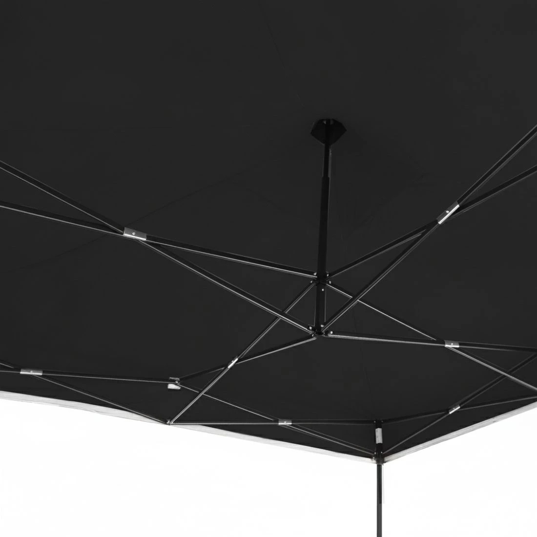 8 Instahut Gazebo 3x3 Pop Up Marquee Folding Tent Wedding Gazebos Camping Outdoor Shade Canopy - Black, 8 of 8