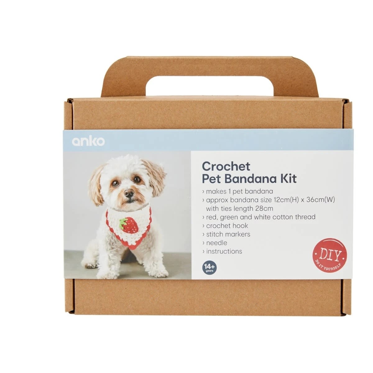 1 Crochet Pet Bandana Kit, 1 of 3