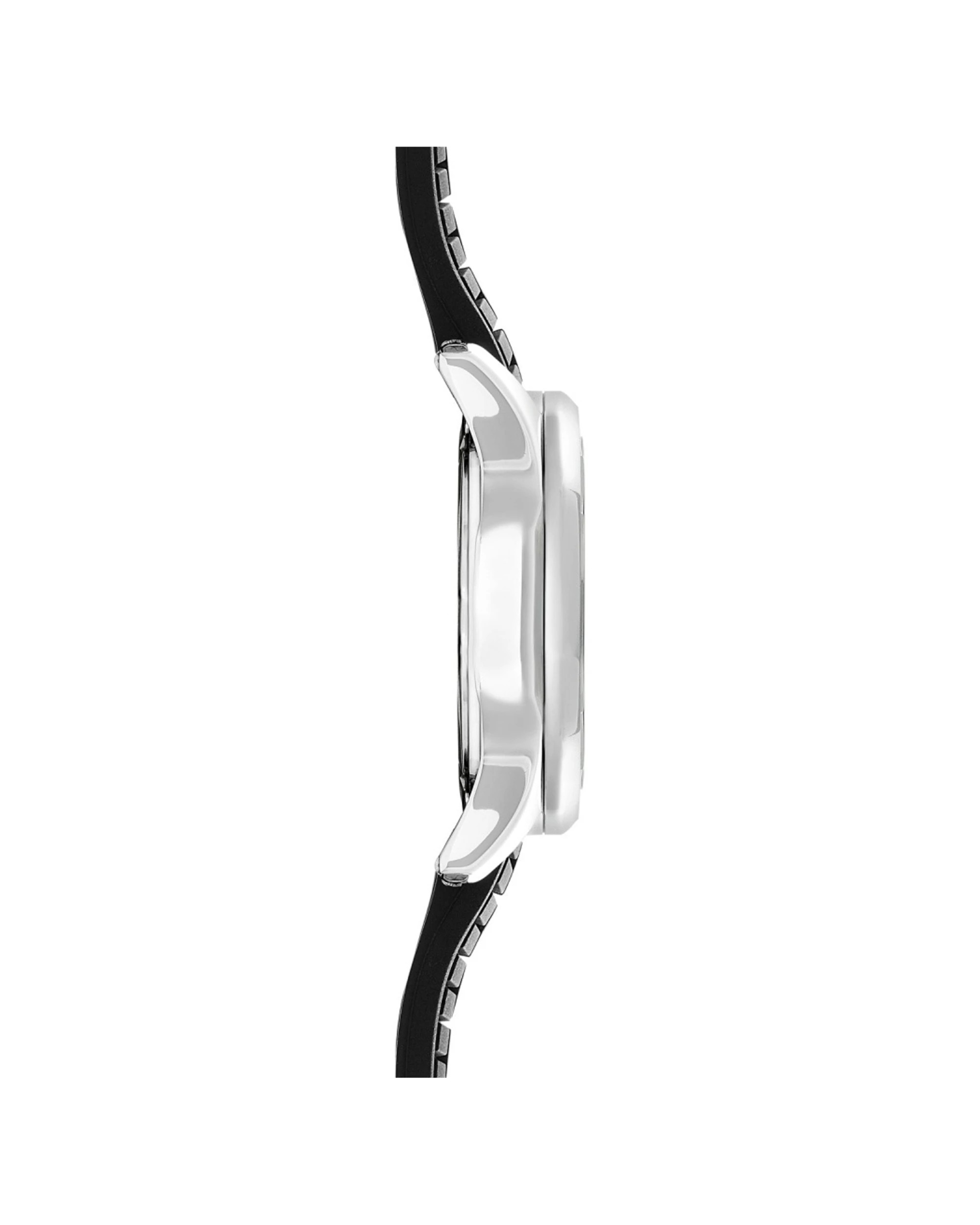 4 Sekonda Men's Octaire Watch 40mm Black Dial Silicone Strap 50m Water Resistant, 4 of 7