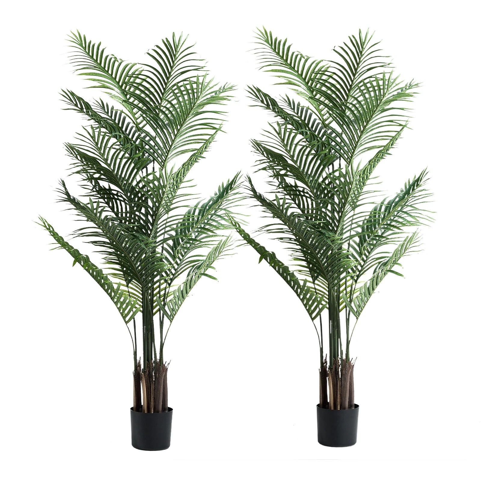 1 Livsip 2 Pack Artificial Palm Tree 180cm - Green, 1 of 10
