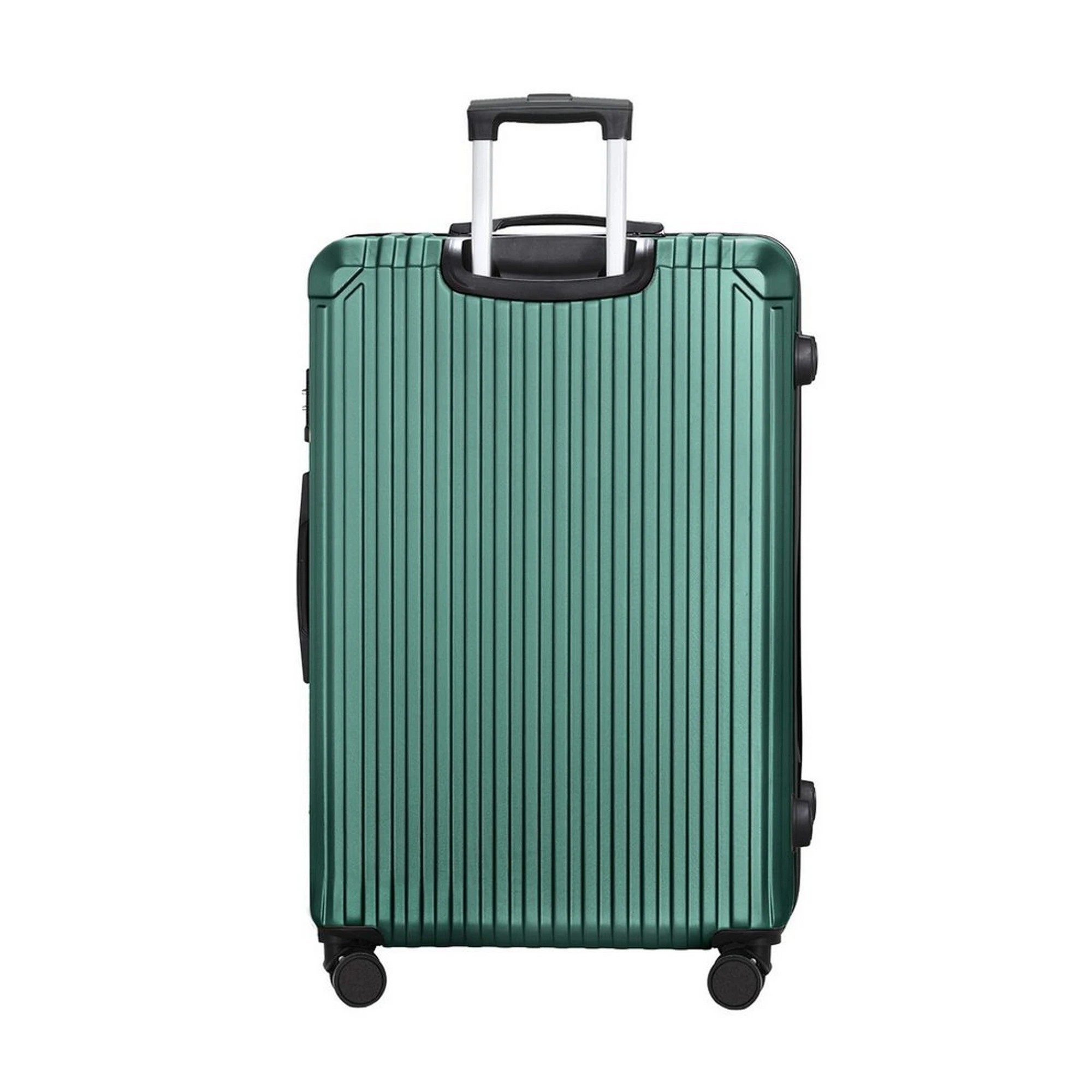2 Wanderlite 28" Luggage Travel Suitcase Set TSA Carry On Hard Case - Green, 2 of 6