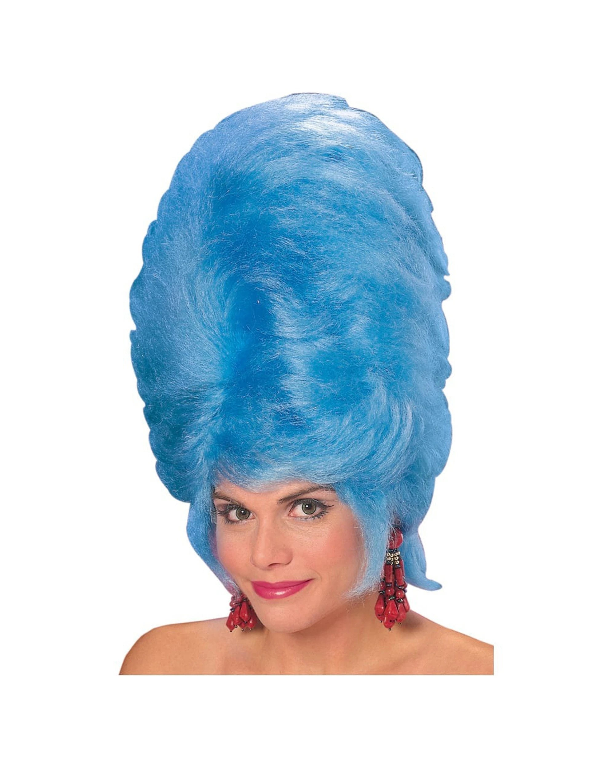 3 Rubies Bee Hive Wig Costume Accessory Party Cosplay Headpiece 35cm X 20cm - Blue, 3 of 3