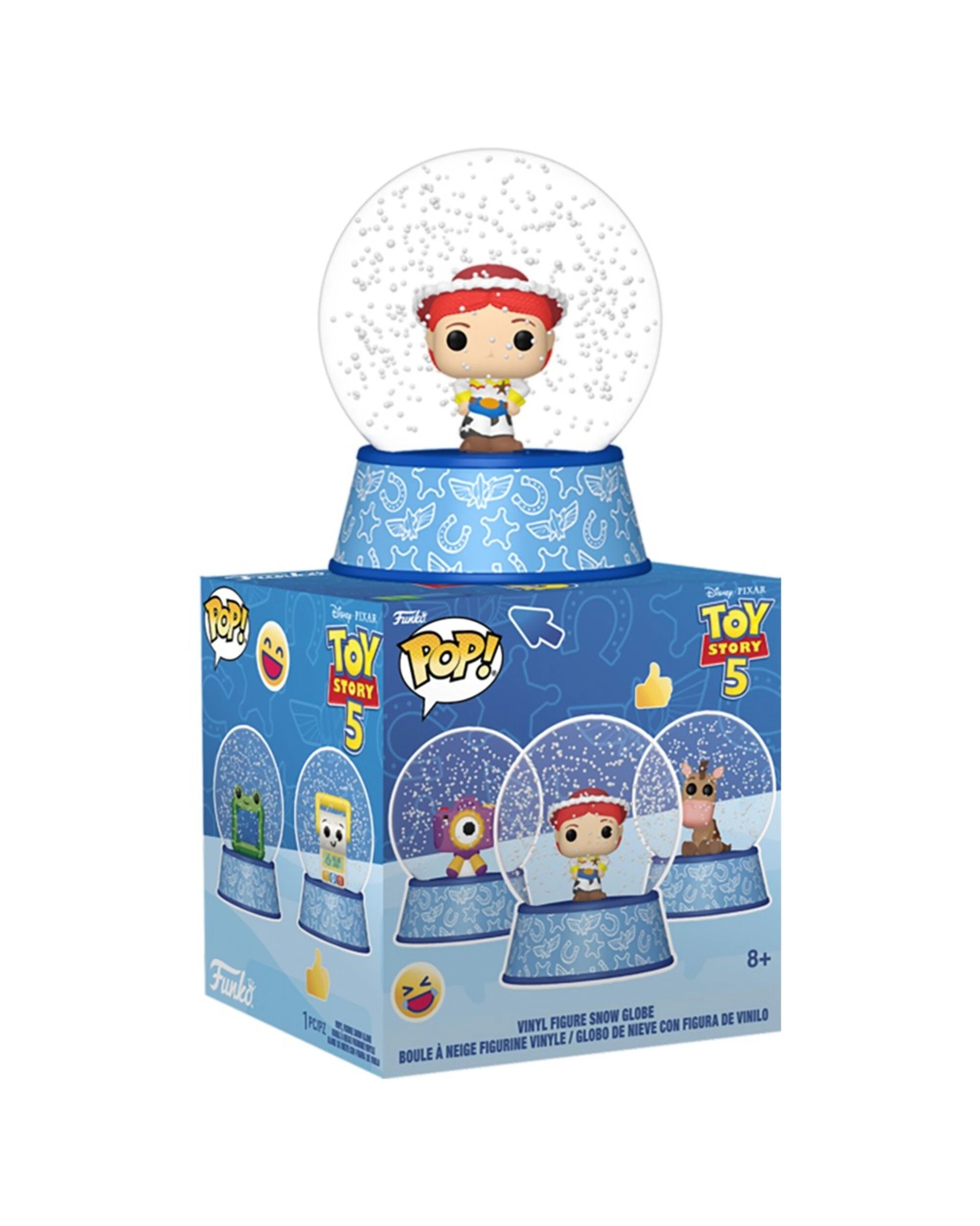 1 Pixar - Toy Story - Mini Pop! Snow Globes Vinyl Figure Blind Box (Single Box), 1 of 2