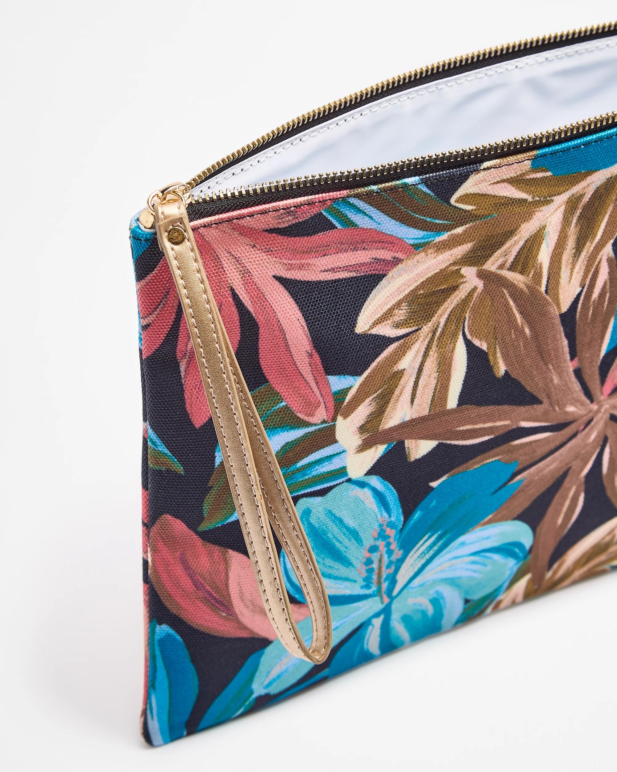 2 Target Printed Swimwear Bag
 - Blue FLORAL, 2 of 2