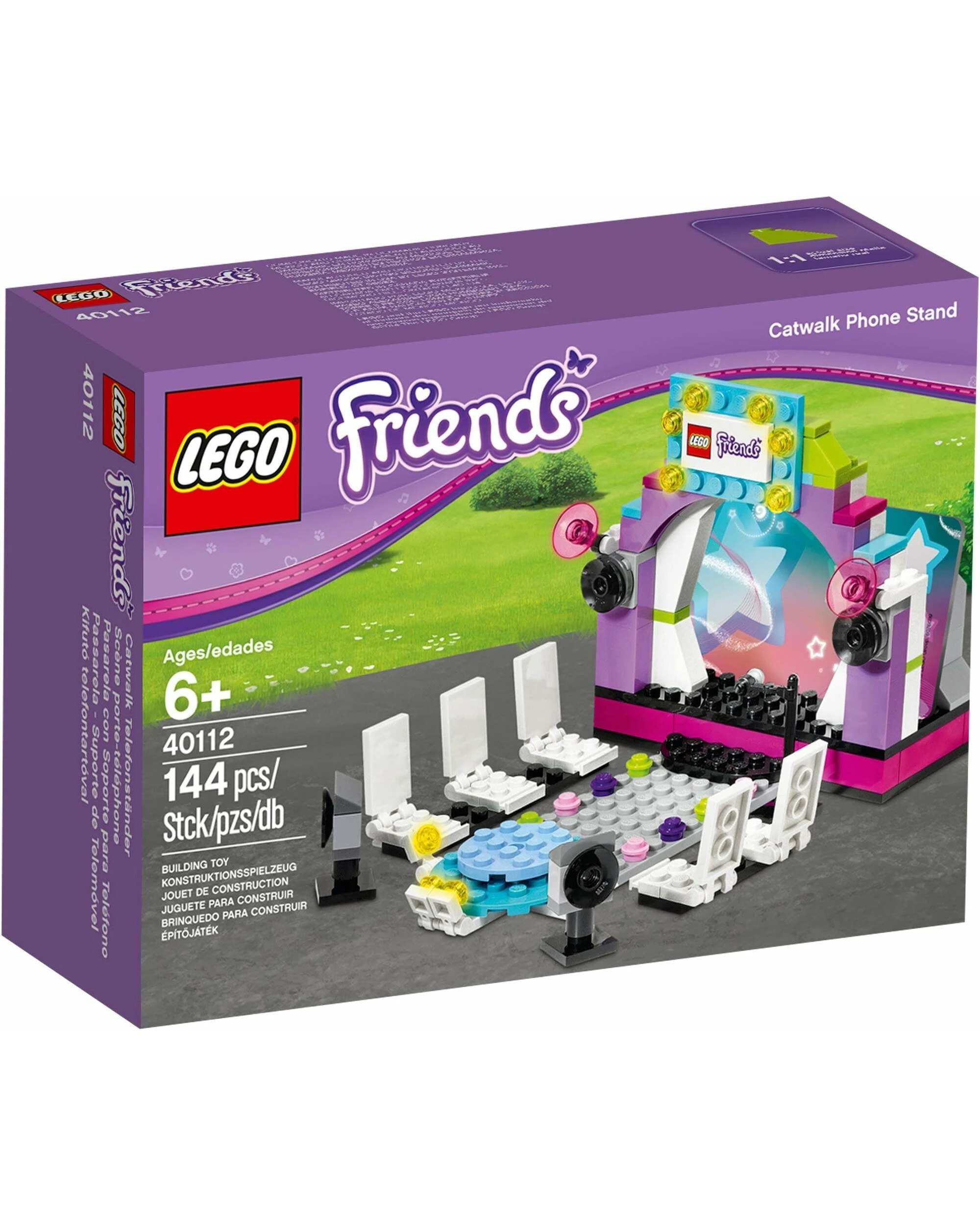 1 LEGO 40112 Friends MODEL CATWALK PHONE STAND, 1 of 1